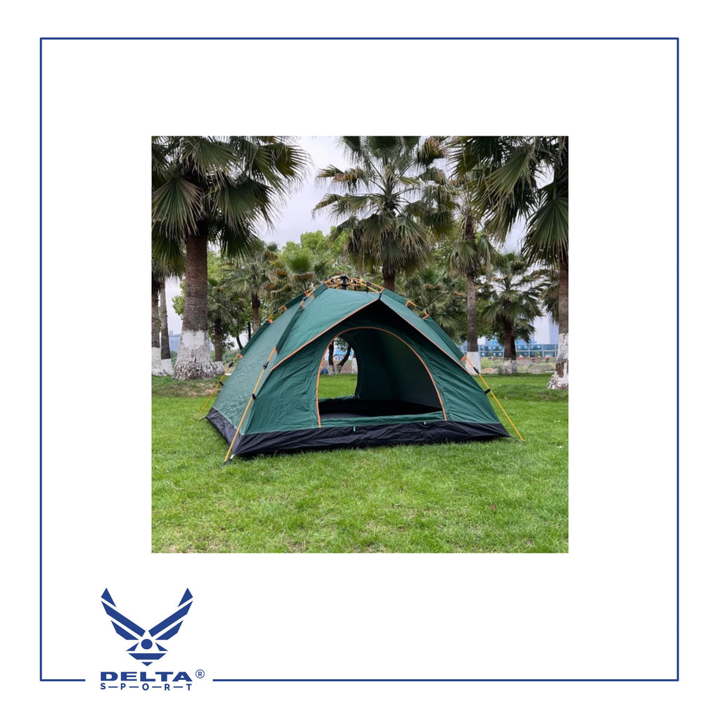 🔹Double-layer Fully Automatic Tent for 2 to 3 Persons.