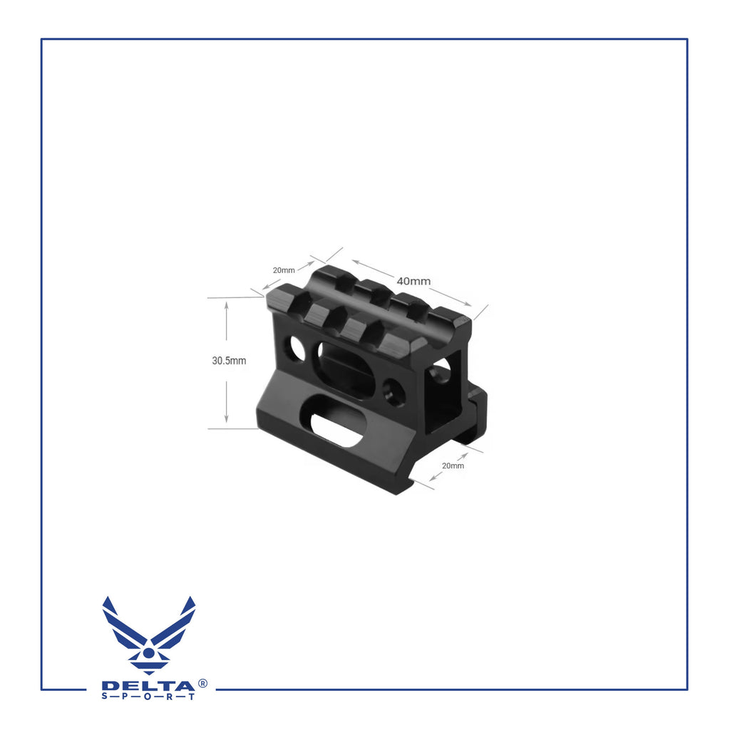 🔹UTG Red Dot Riser Mount.