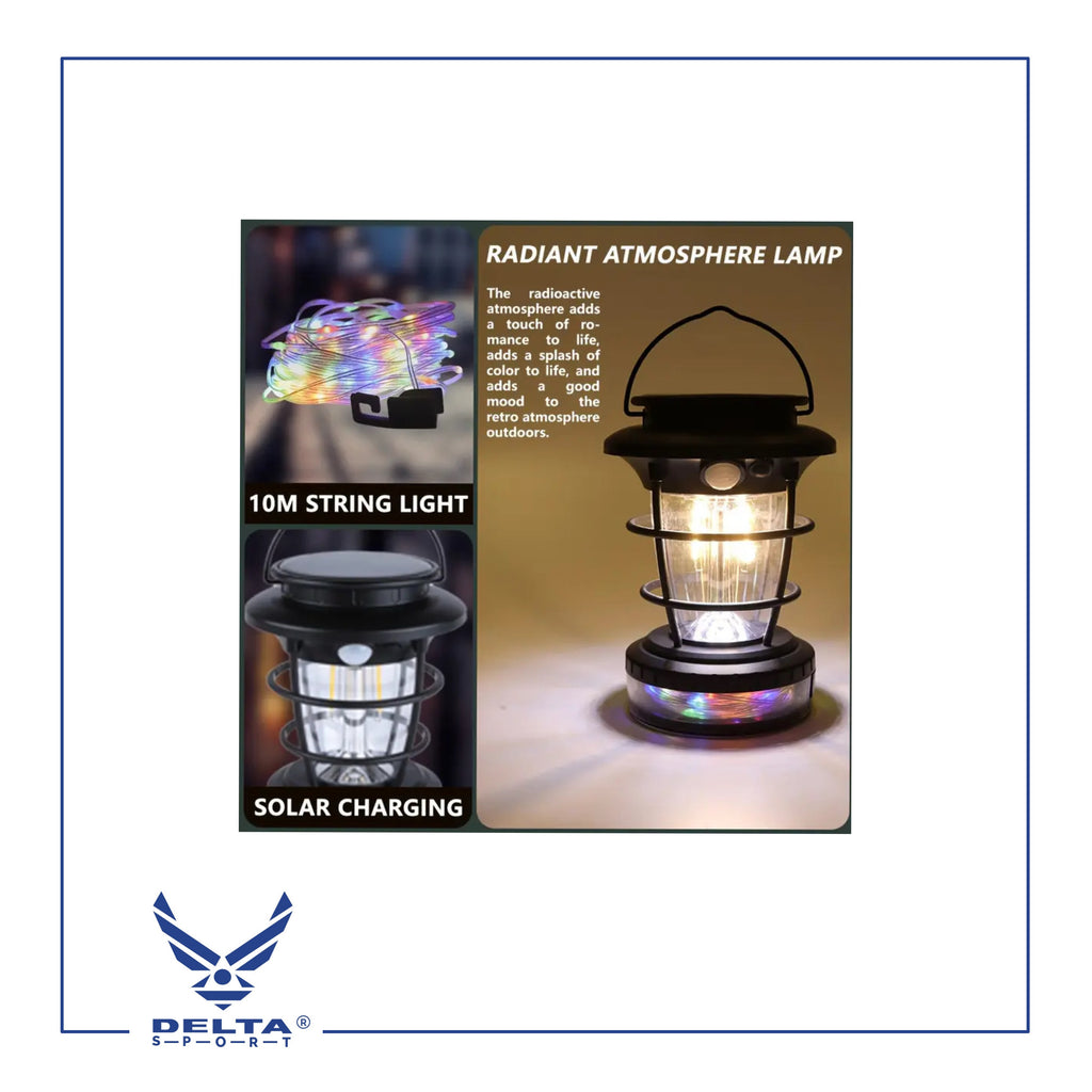 🔹HOP-8819 Solar Sensor Light & String Light.