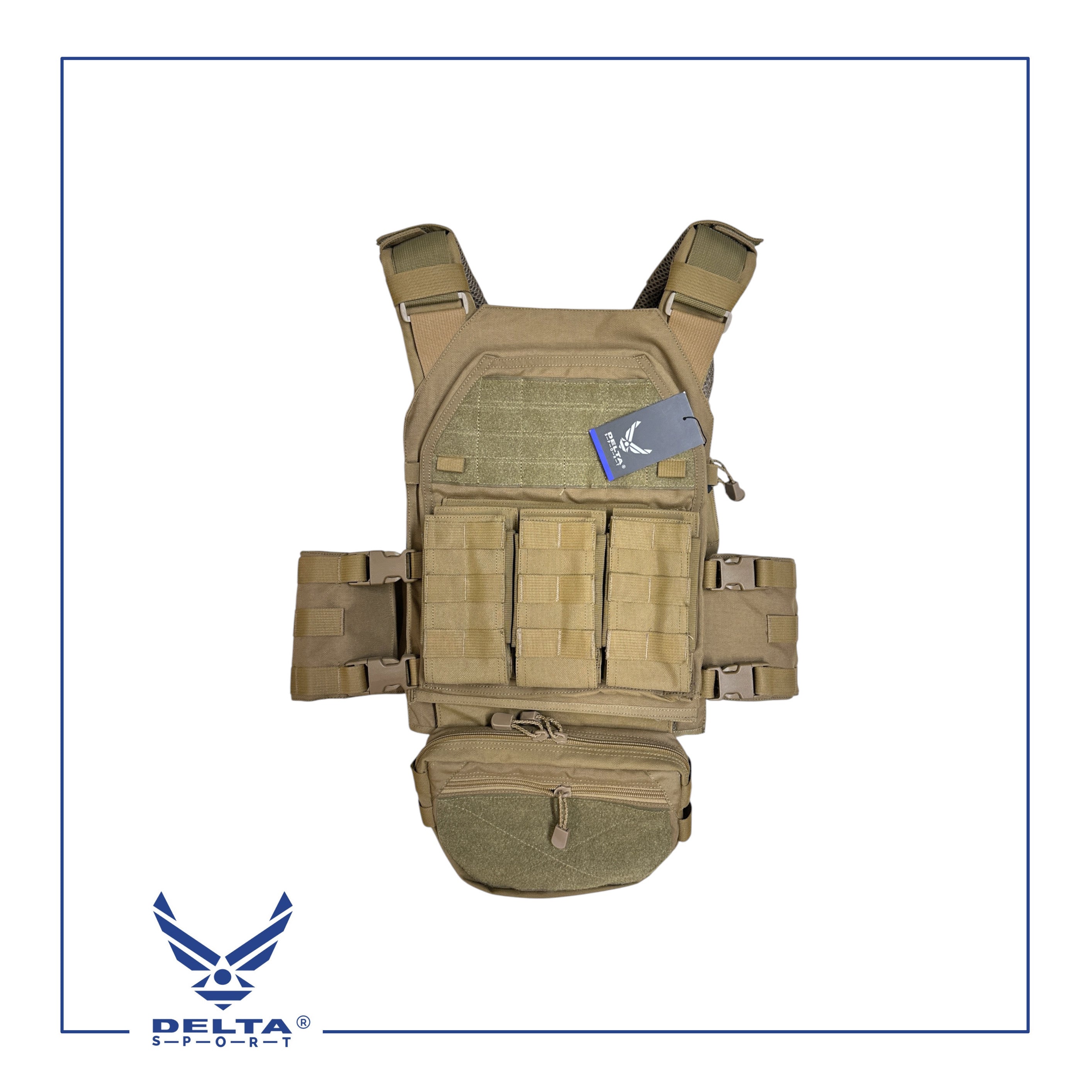 🔹Blackhawk Plate Carrier with Backpack.