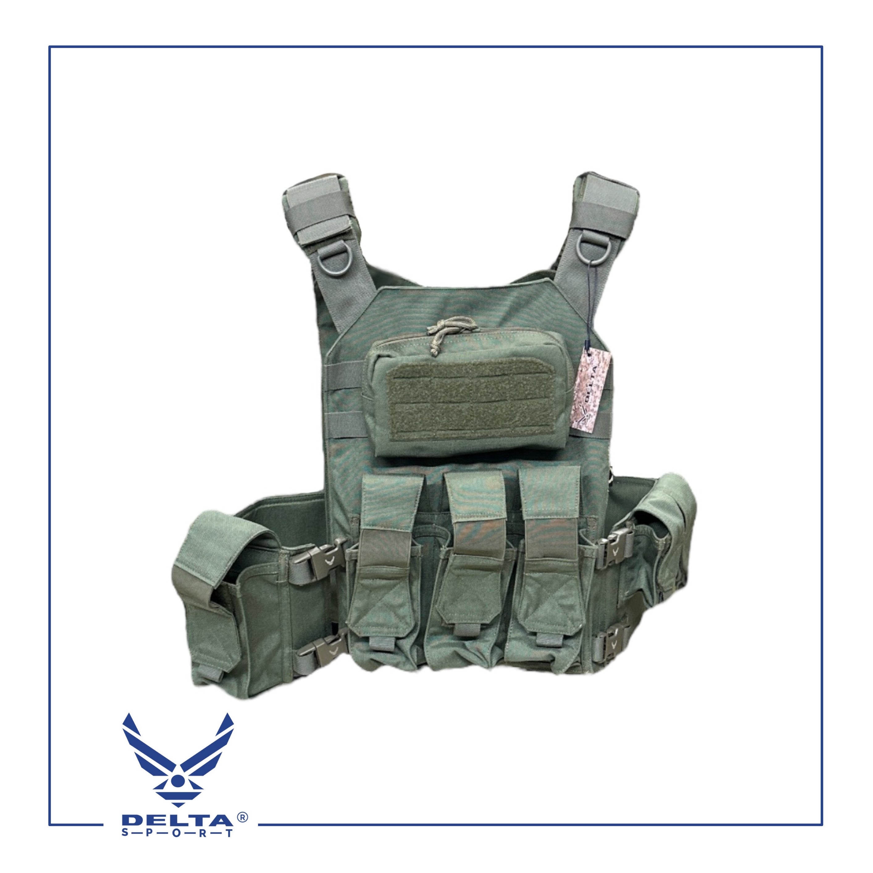 🔹DELTA Adjustable Tactical Vest Quick Release.