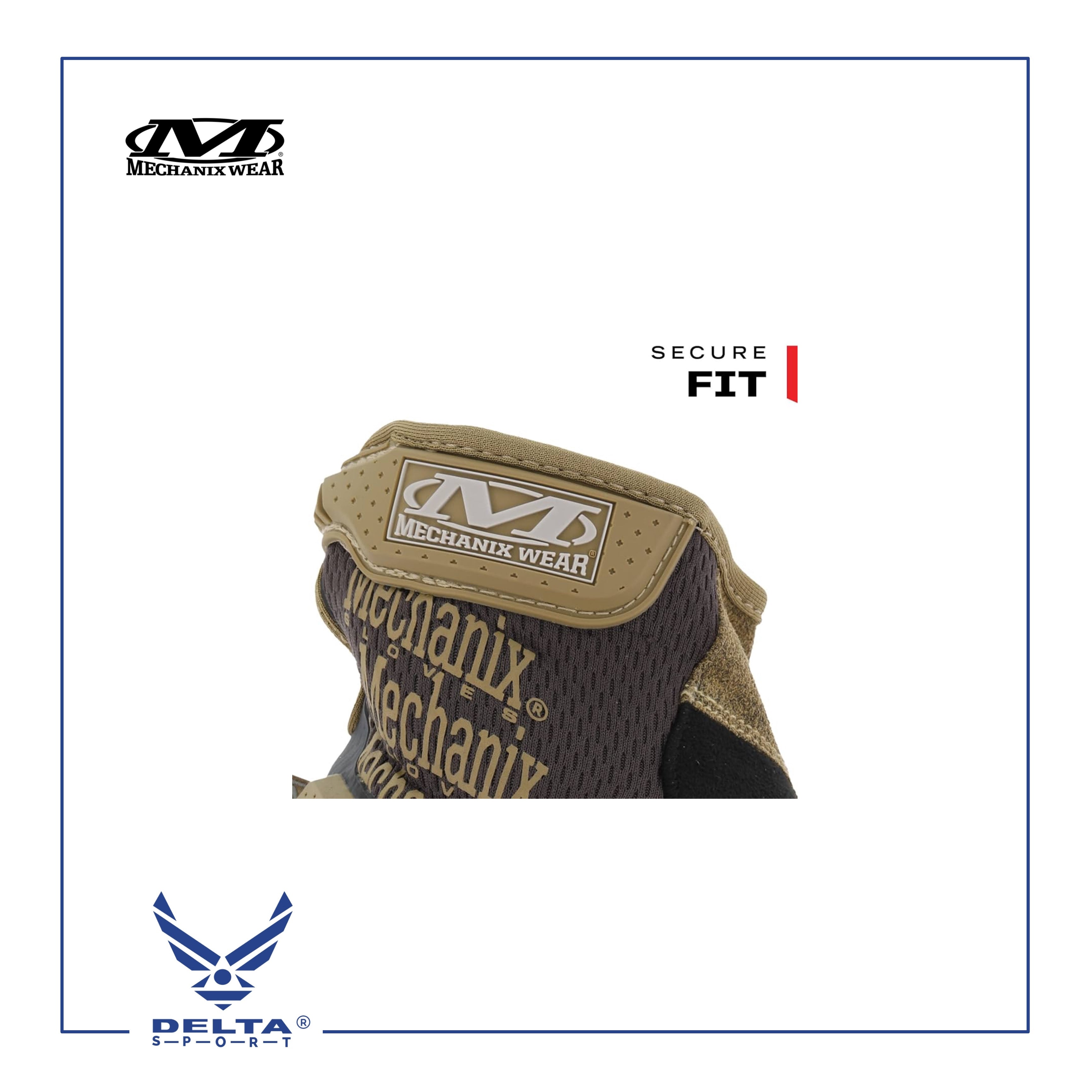 🔹Mechanix M-Pact ® Brown Leather Gloves.