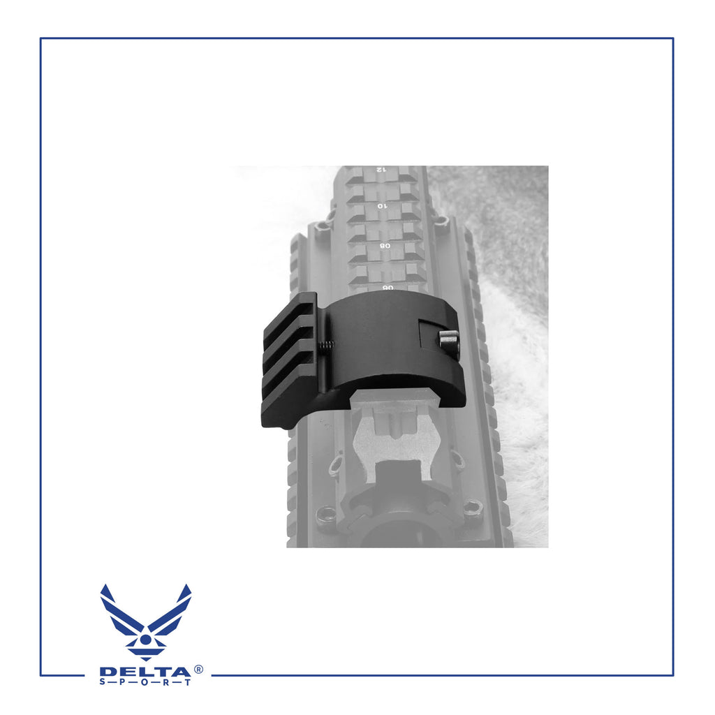 🔹Low Profile Offset Picatinny Rail Mount
For Red Dot Sights, Magnifiers & Flashlights.