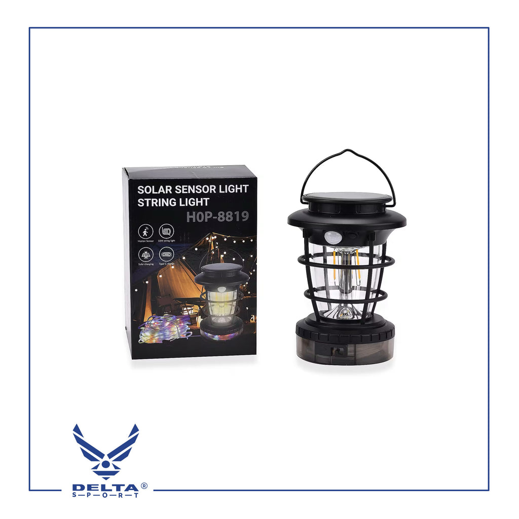 🔹HOP-8819 Solar Sensor Light & String Light.