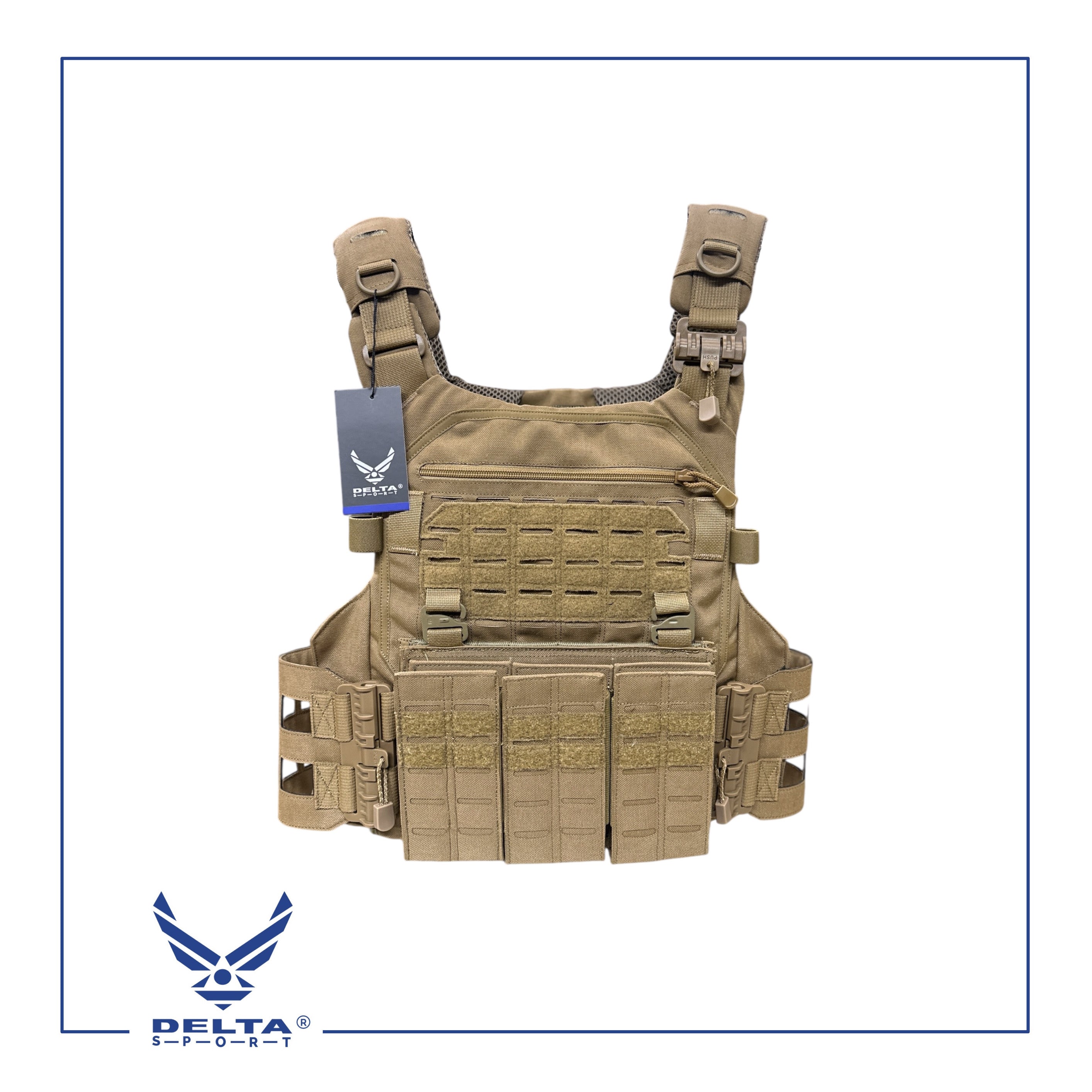 🔹BLACKHAWK ! Laser Cut Tactical Vest.