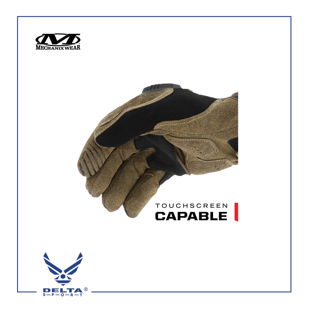 🔹Mechanix M-Pact ® Brown Leather Gloves.