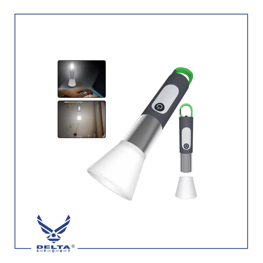 🔹Telescopic Camping Flashlight & Lantern.