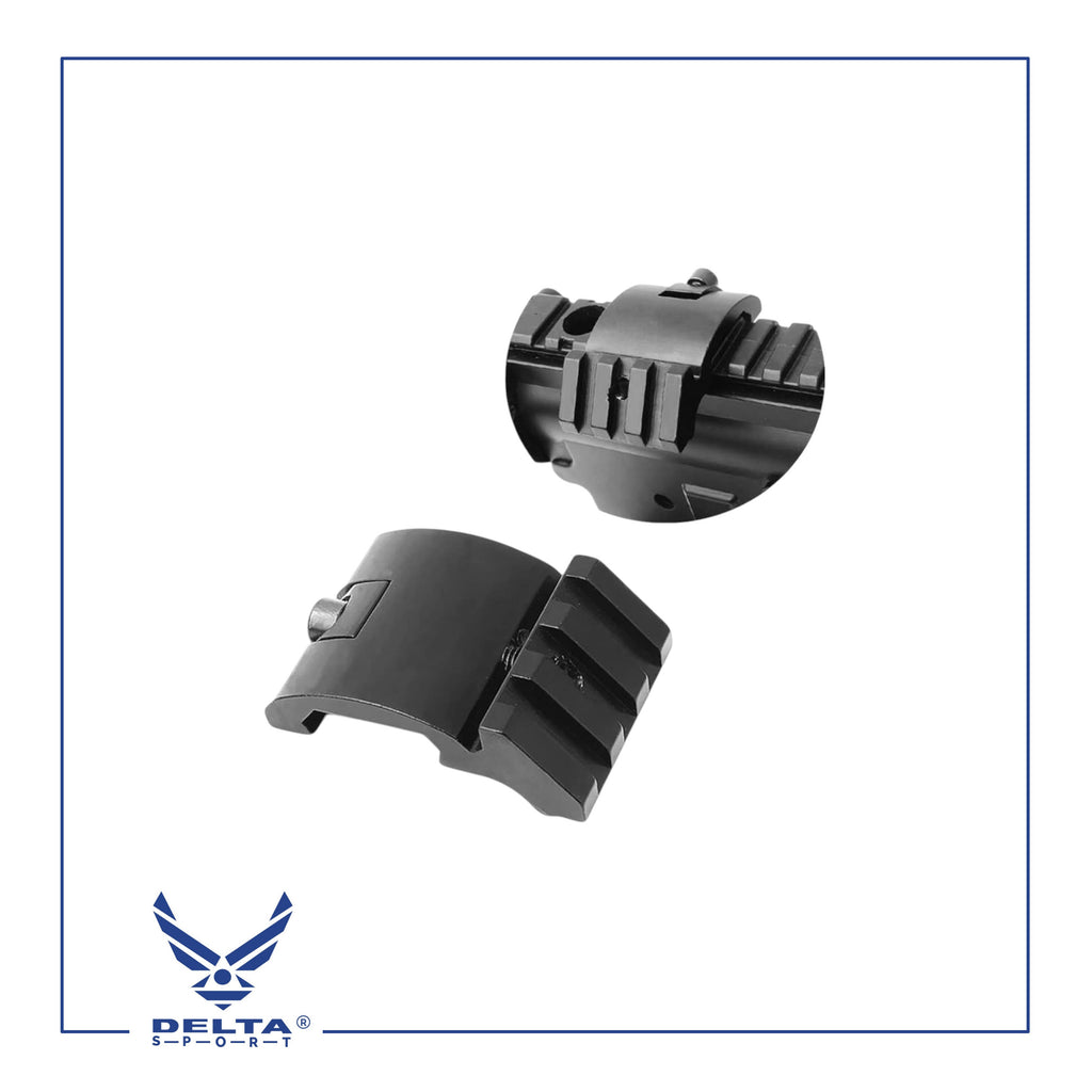 🔹Low Profile Offset Picatinny Rail Mount
For Red Dot Sights, Magnifiers & Flashlights.