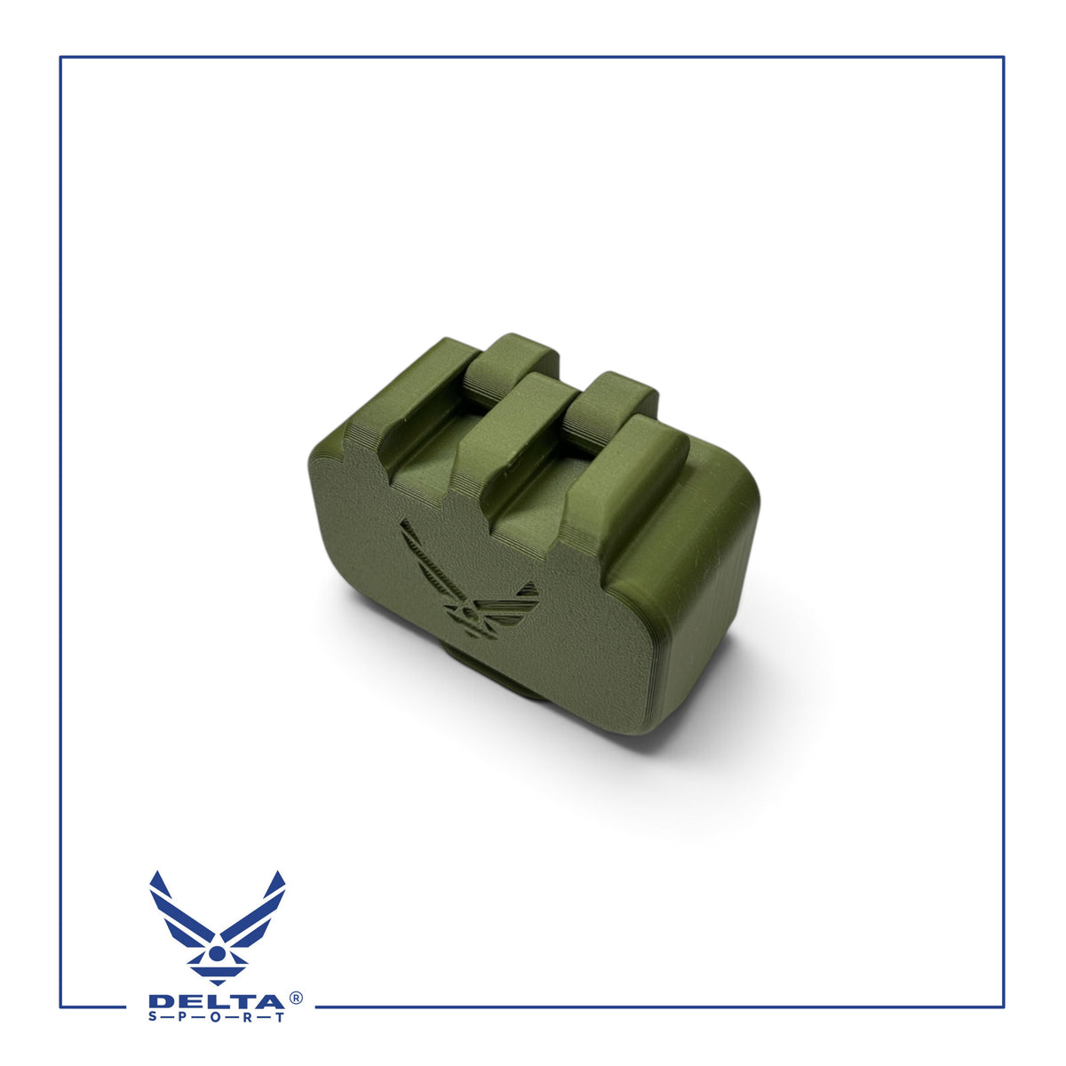 🔹DELTASPORT® 9MM Ammo Storage Case – 18 Rounds.