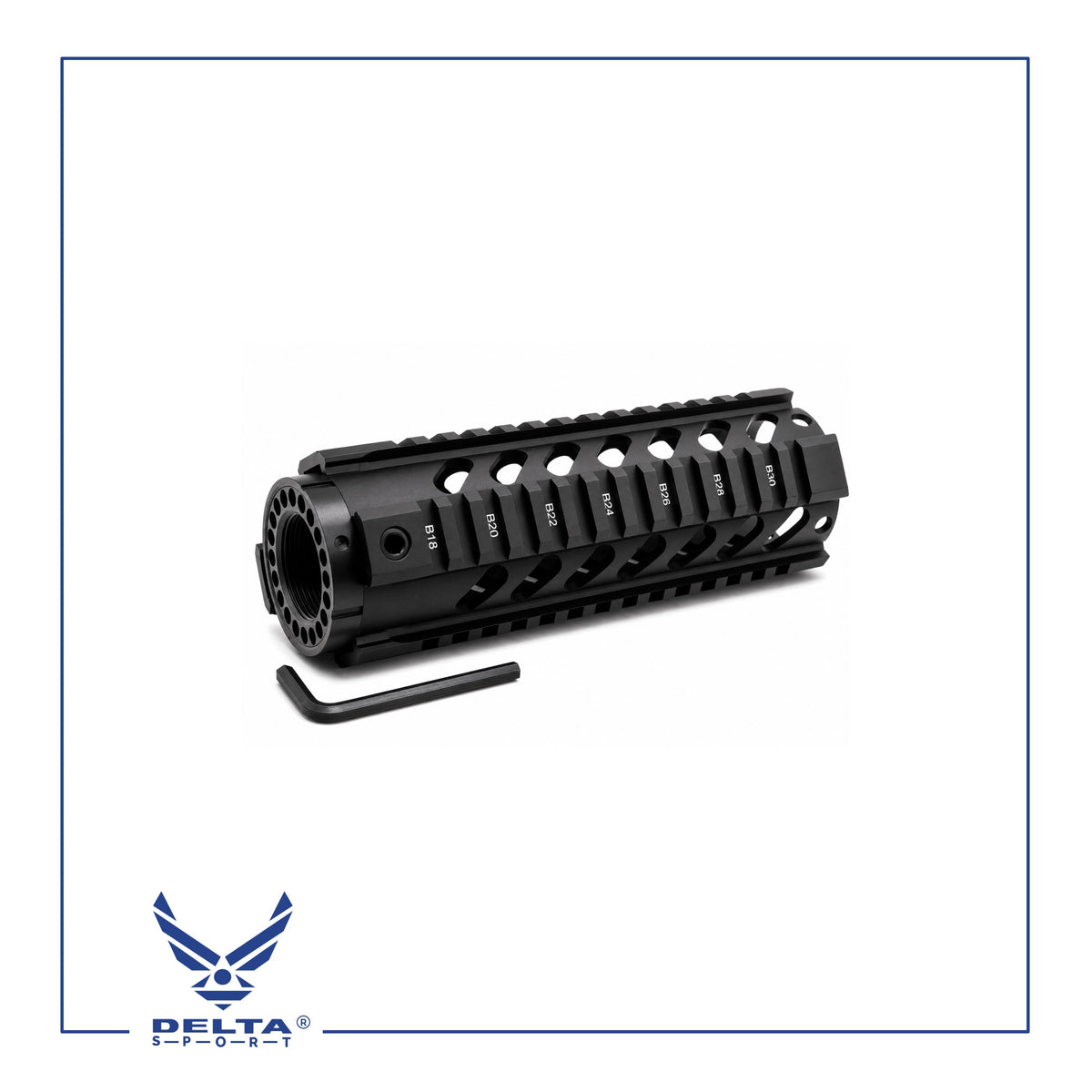 🔹AR-15 / M16 7” Quad Rail Handguard.