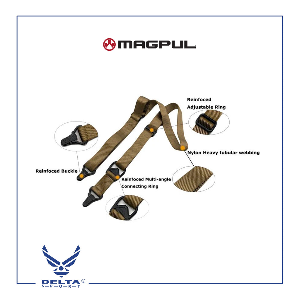 🔹Heavy Duty Nylon Mag Pull MS3 Sling.