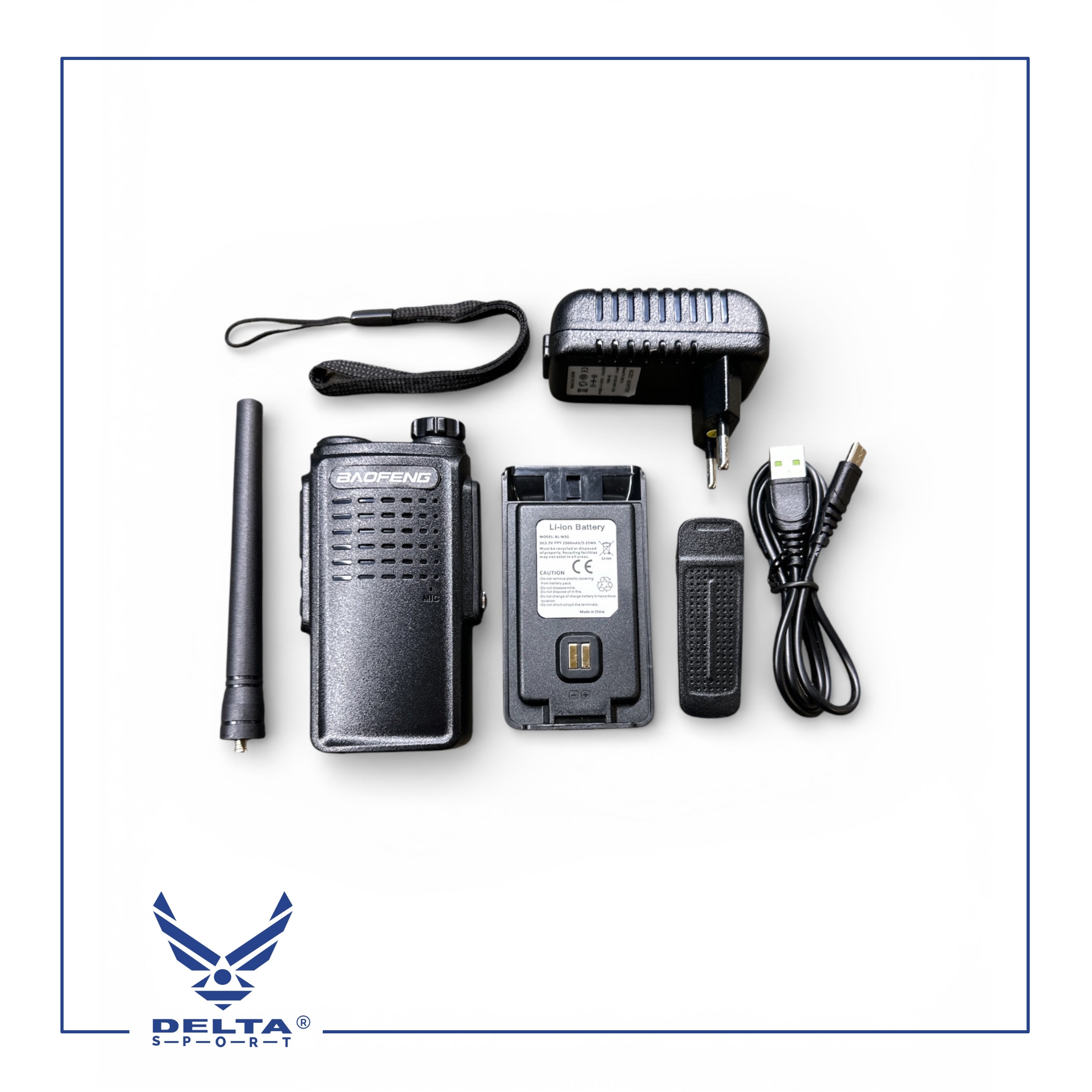 🔹BAOFENG W-31E / 2W.