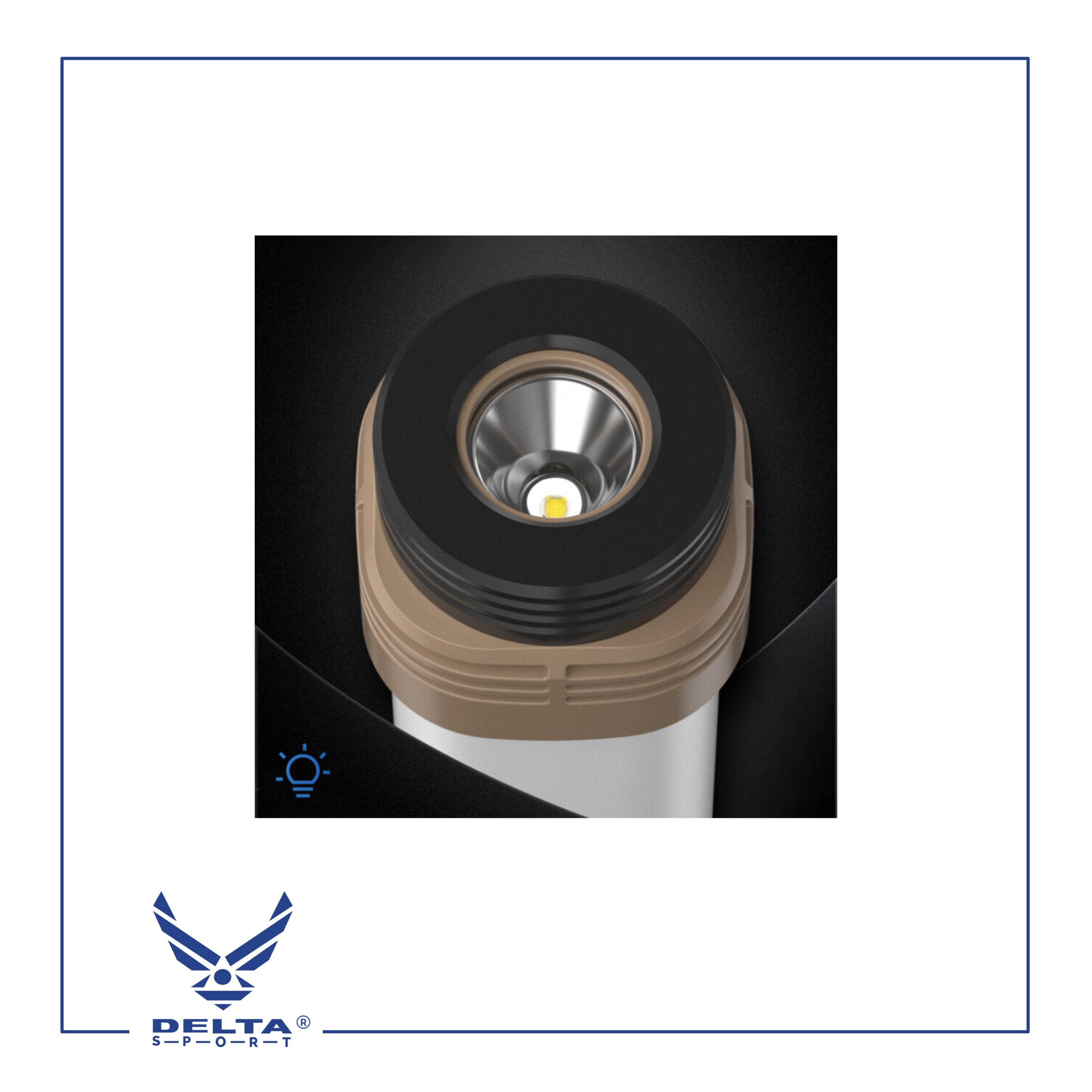 🔹Rechargeable Functional Flashlight X8-60B (27cm).