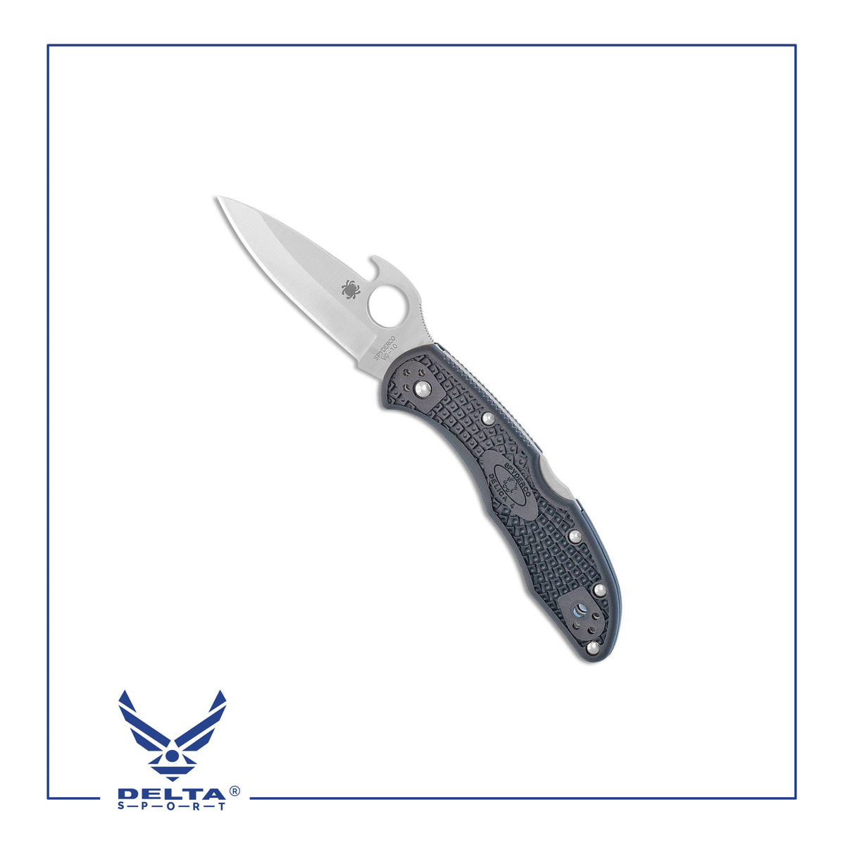 🔹Spyderco® Endura 4 Wave – VG-10 Folding Knife.