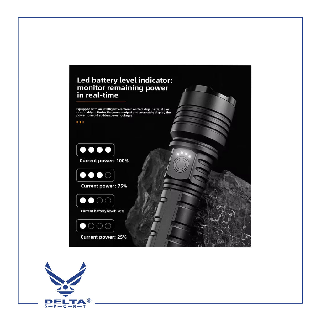 🔹Tactical Flashlight T3.