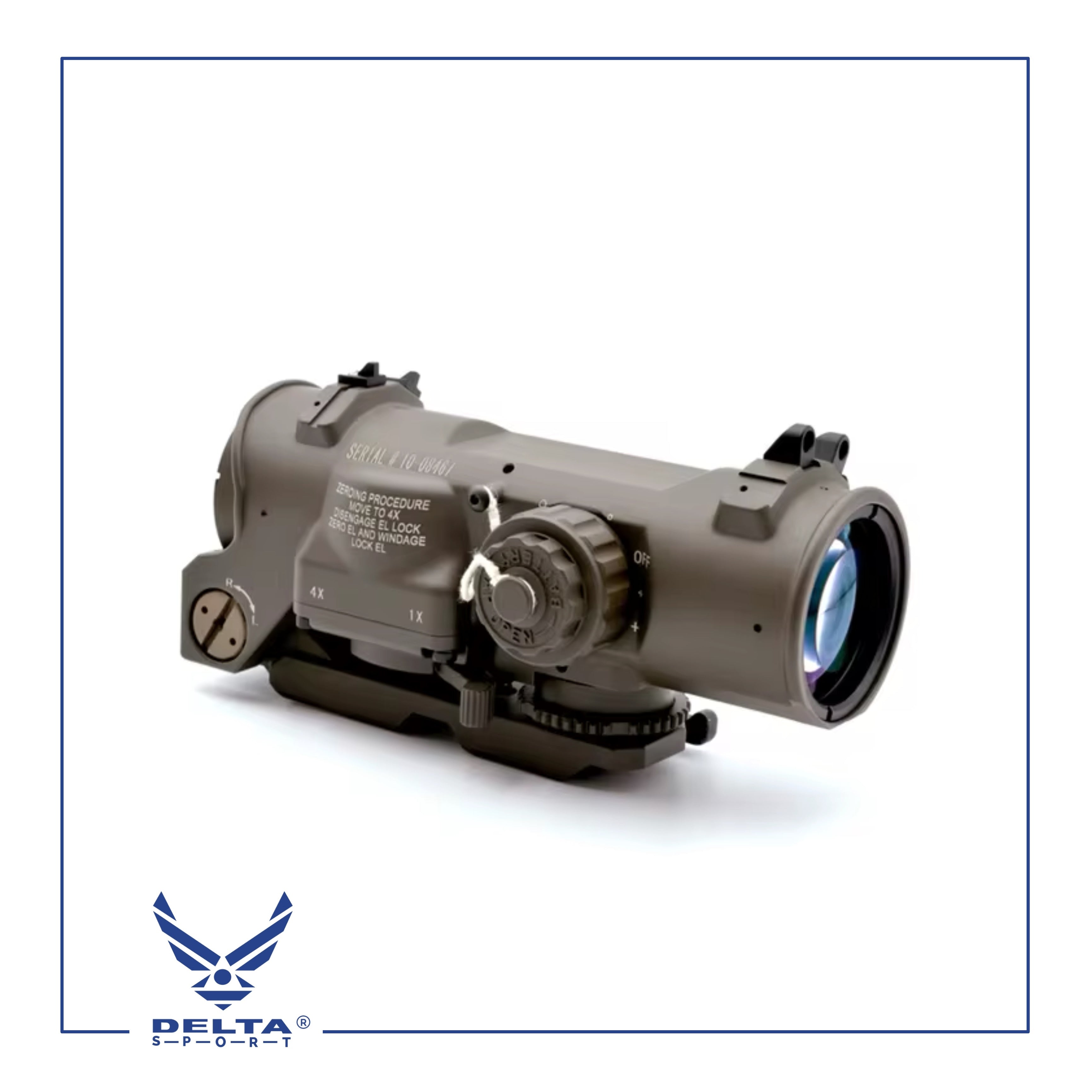 🔹Specter elcan 1-4X Optical Reticle Sight Scope(Gen 3).