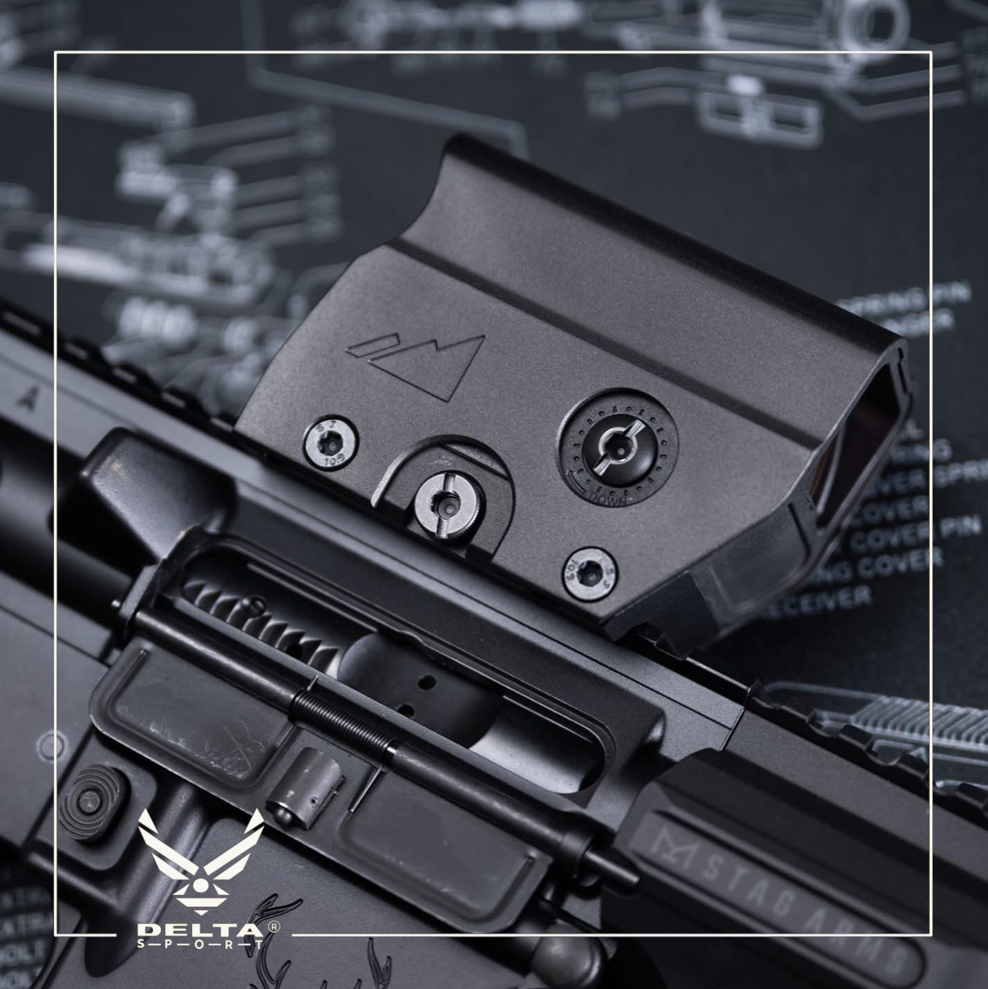 🔹Northtac Ronin M-10 Red Dot Sight.