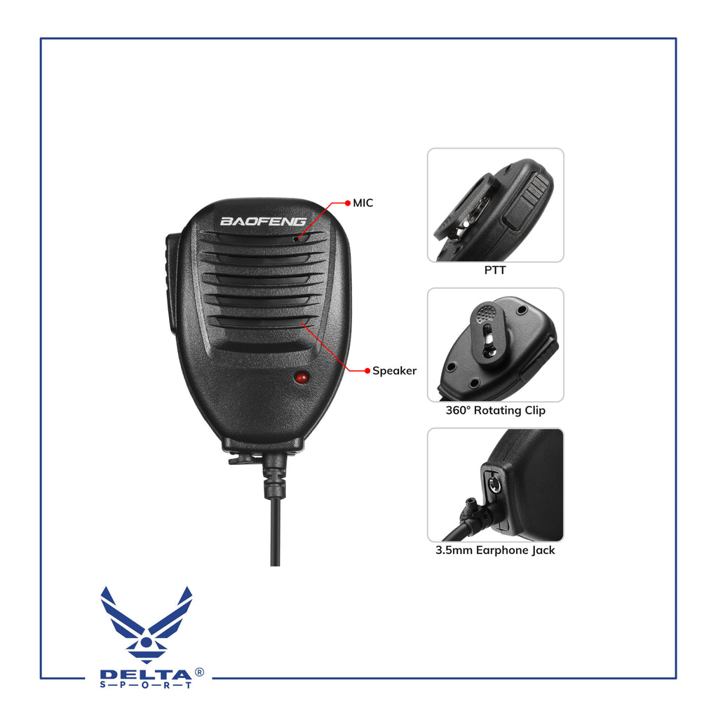 🔹Baofeng BF201 - Mic Speaker.