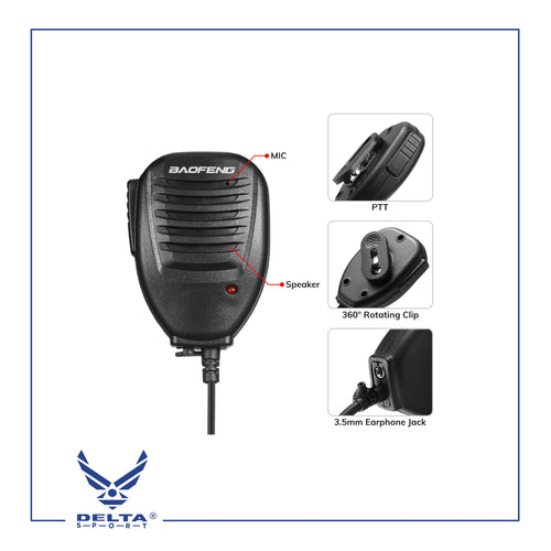 🔹Baofeng BF201 - Mic Speaker.