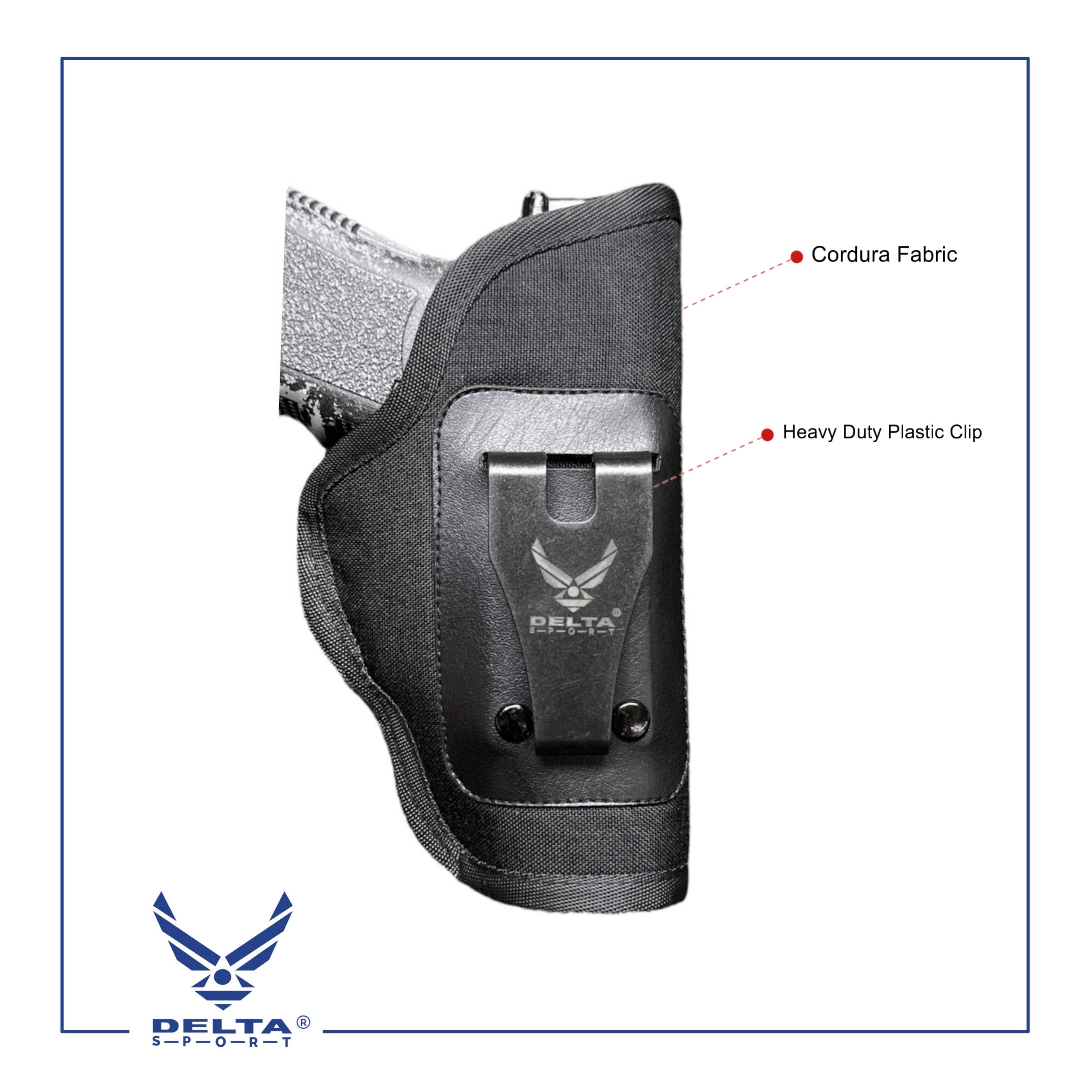 🔹Delta Gun Holster Concealed Carry.