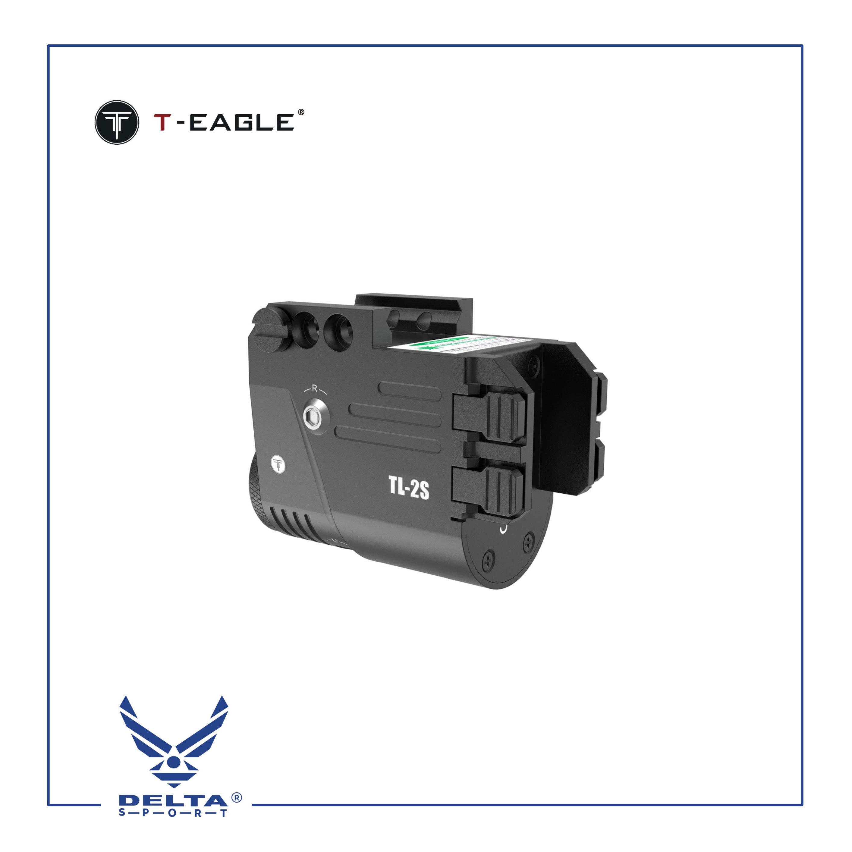 🔹T-EAGLE TL-2S Flashlight With Laser.