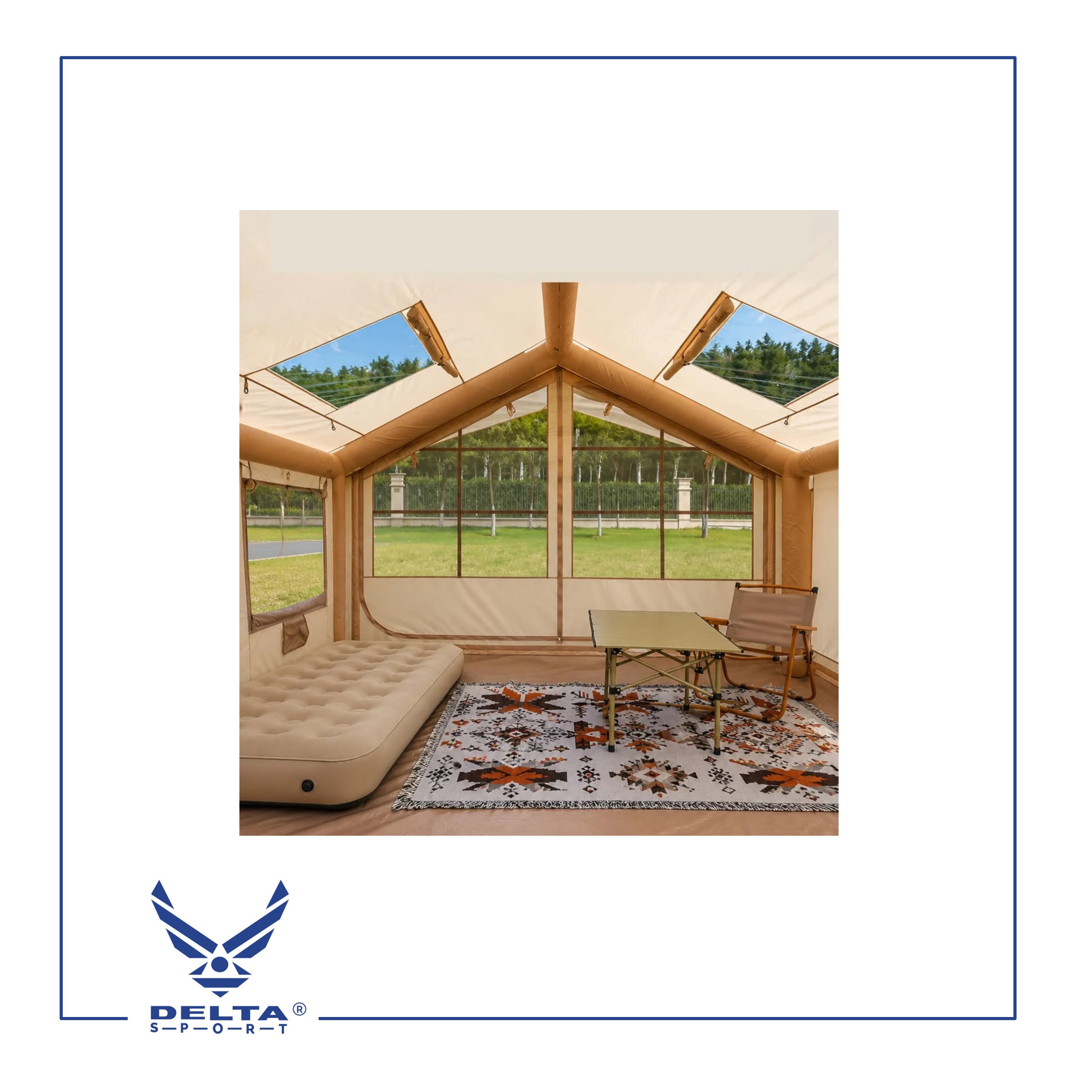 🔹Inflatable Tent 7.5m² SX-ZP7.5.