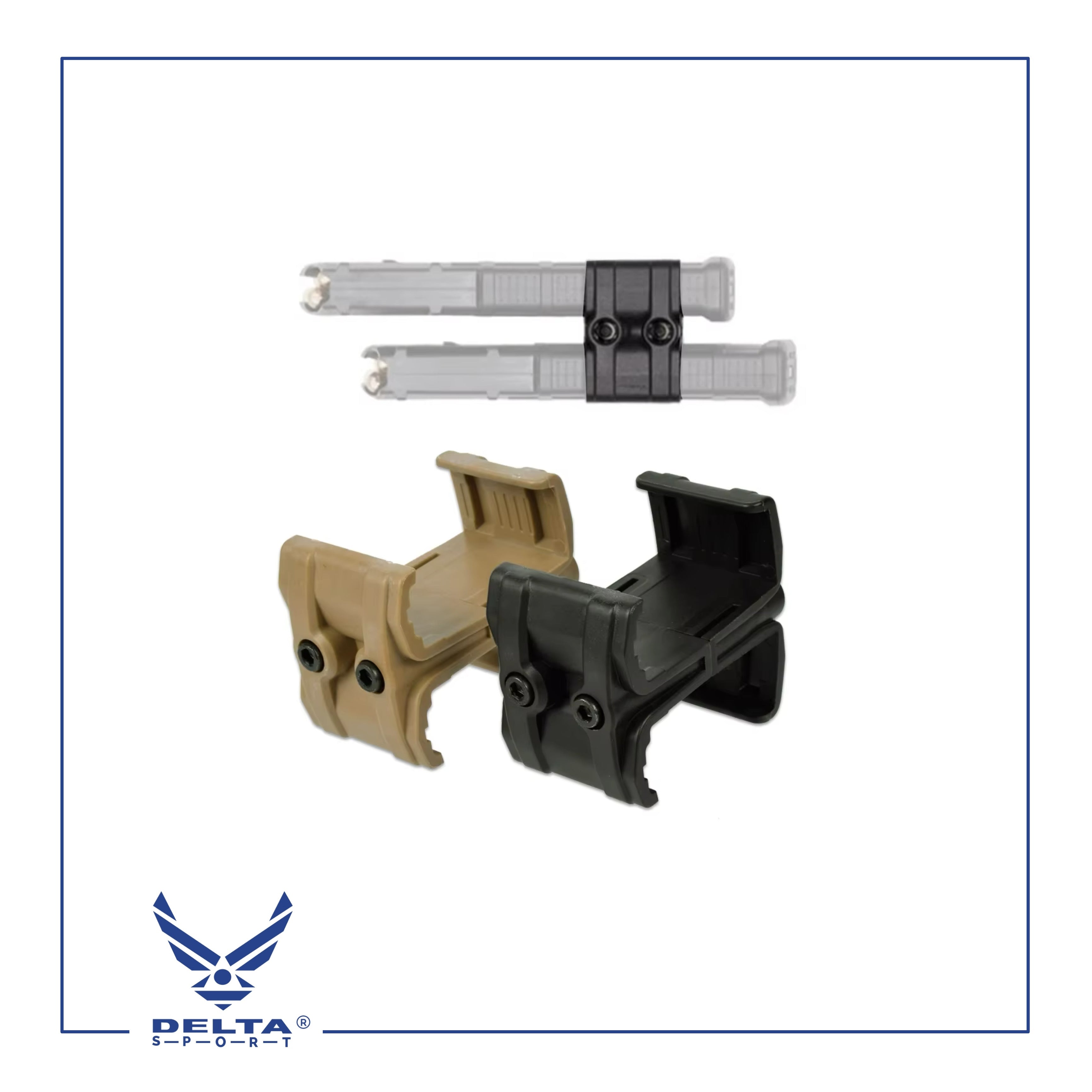 🔹Universal Clip Rifle Dual Parallel Magazine for AK AR15 M4.