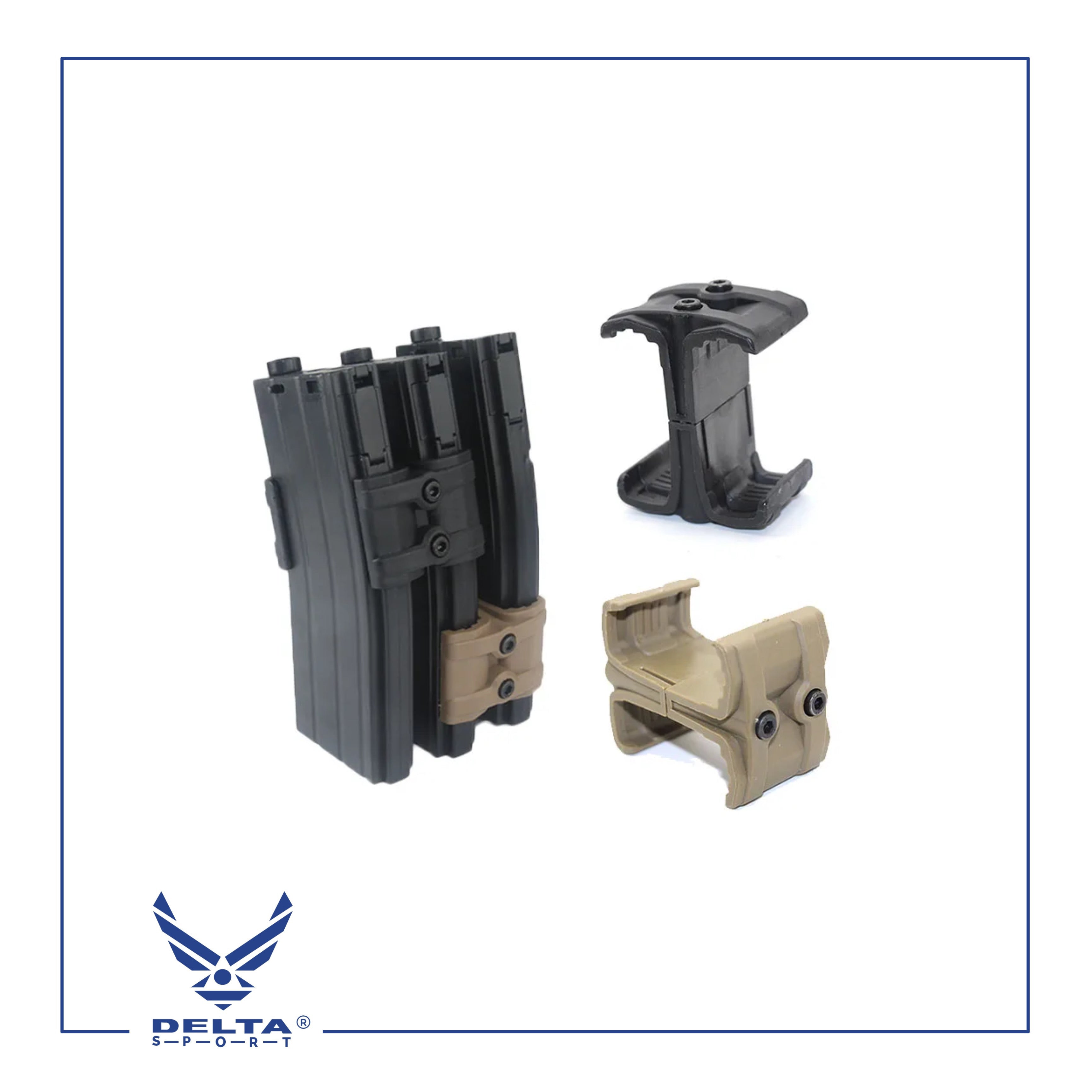 🔹Universal Clip Rifle Dual Parallel Magazine for AK AR15 M4.