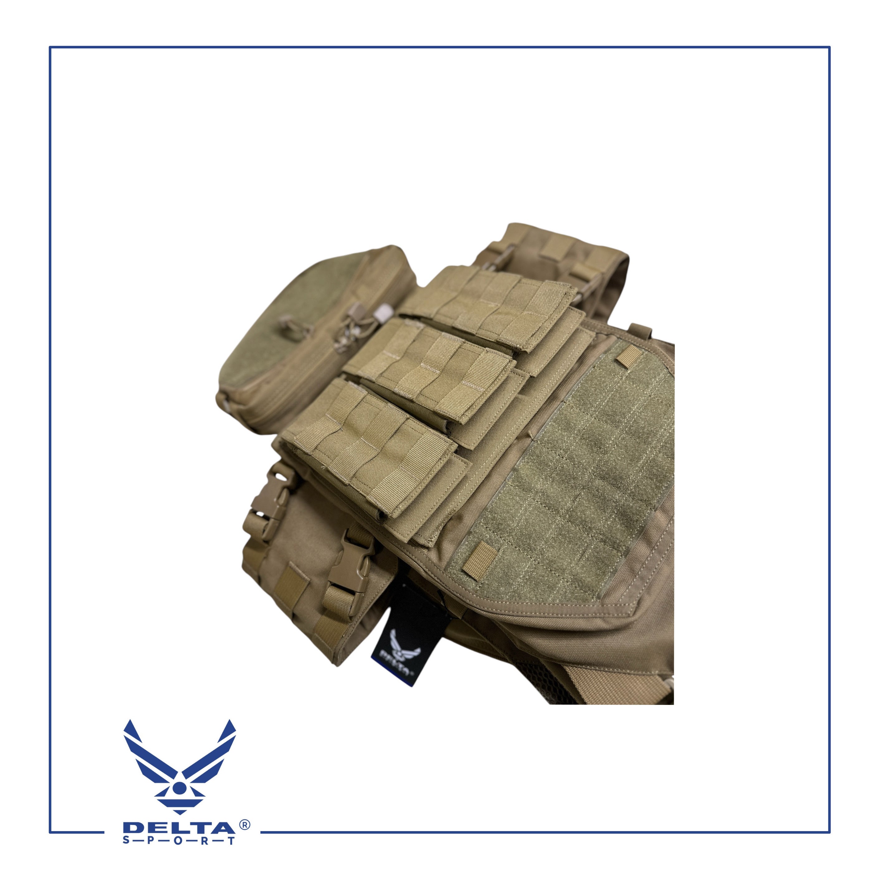 🔹Blackhawk Plate Carrier with Backpack.