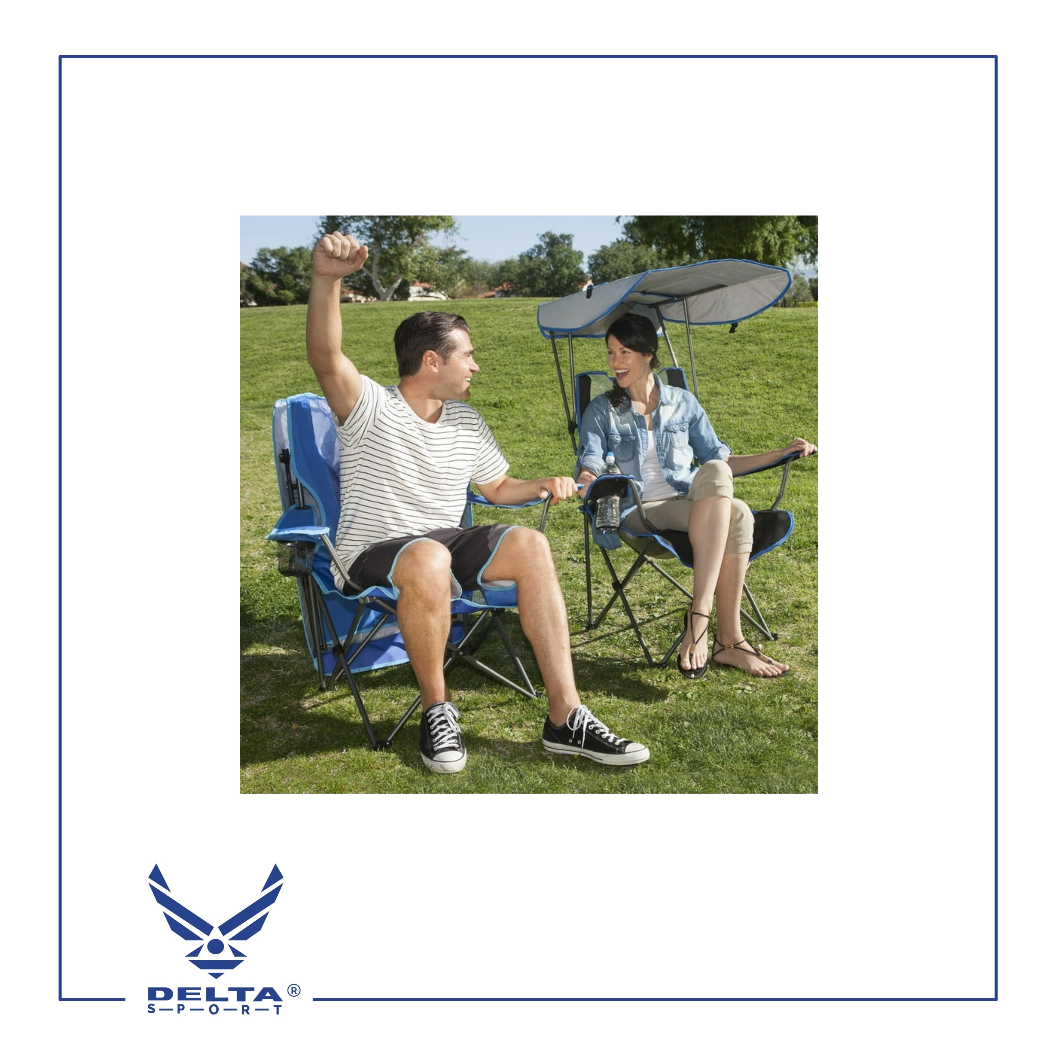 🔹Kelsyus Original Foldable
Canopy Chair.