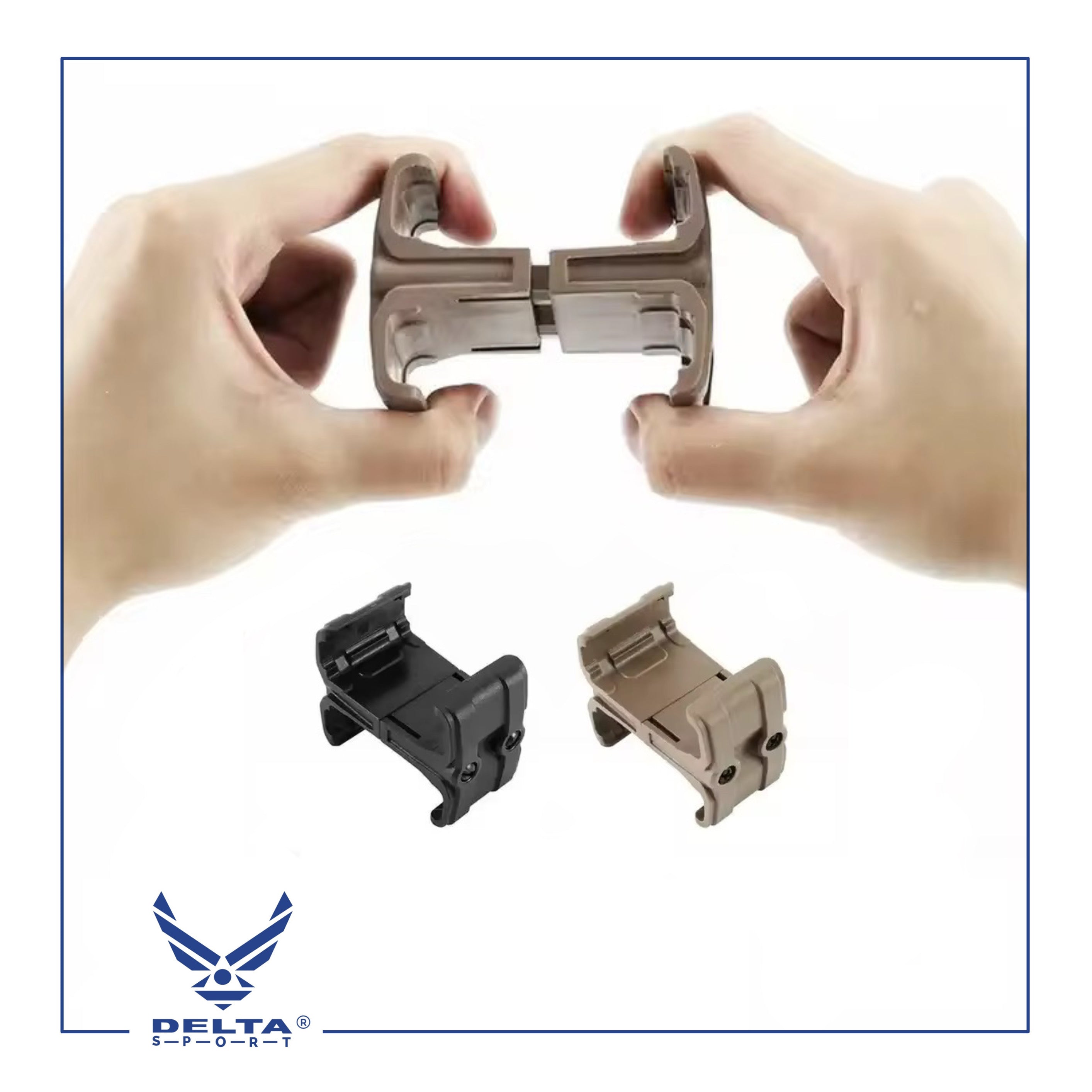 🔹Universal Clip Rifle Dual Parallel Magazine for AK AR15 M4.