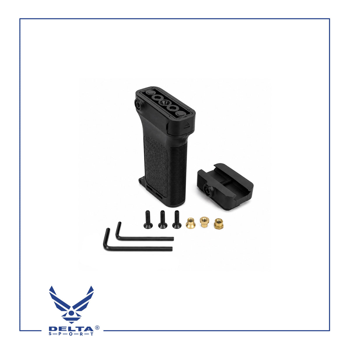 🔹3-RS Tactical Vertical Grip – 3 Rail Systems.