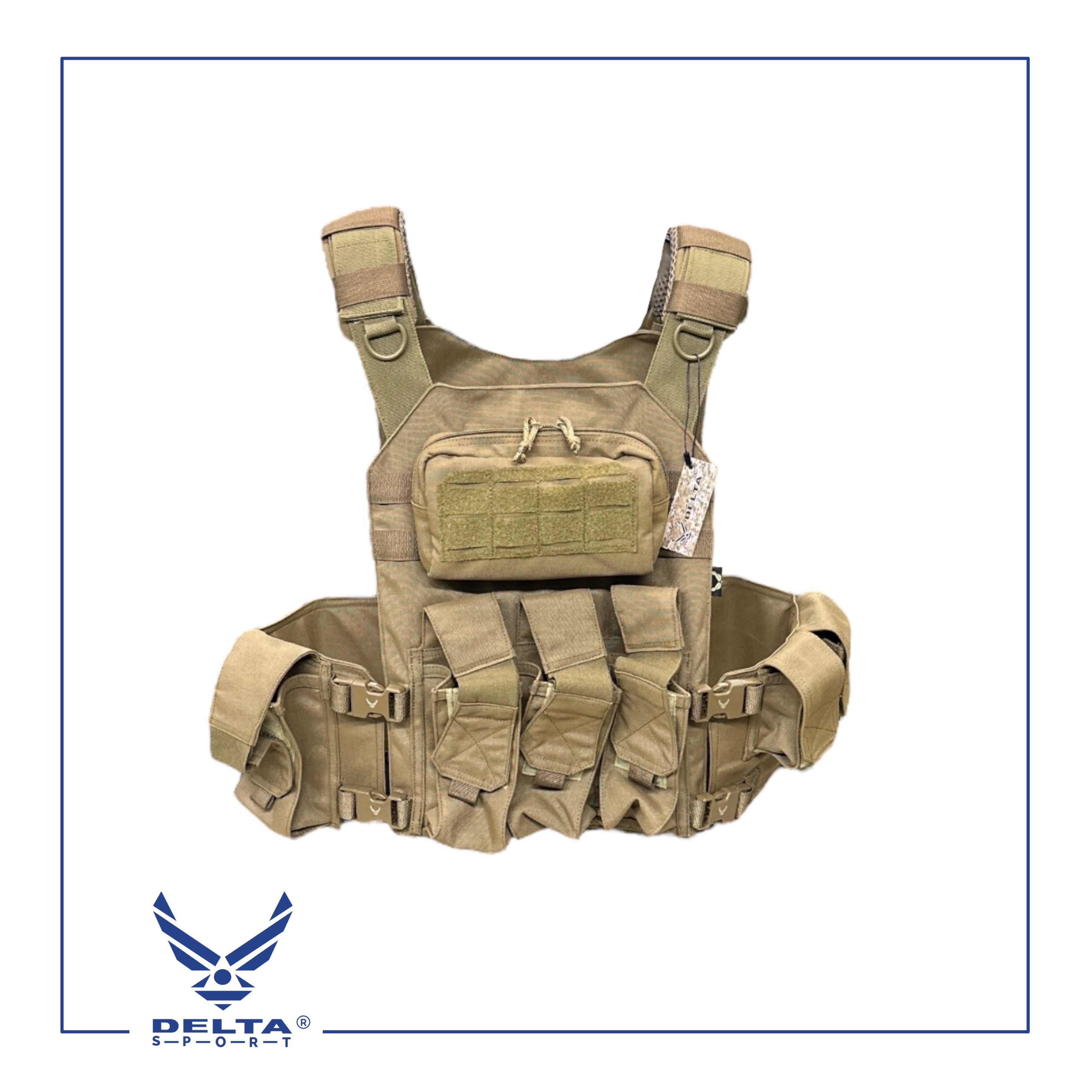 🔹DELTA Adjustable Tactical Vest Quick Release.