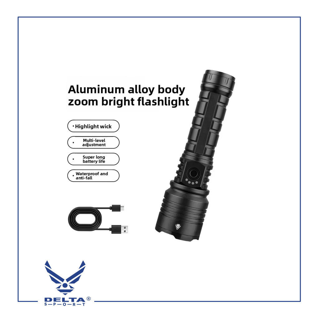 🔹Tactical Flashlight T3.