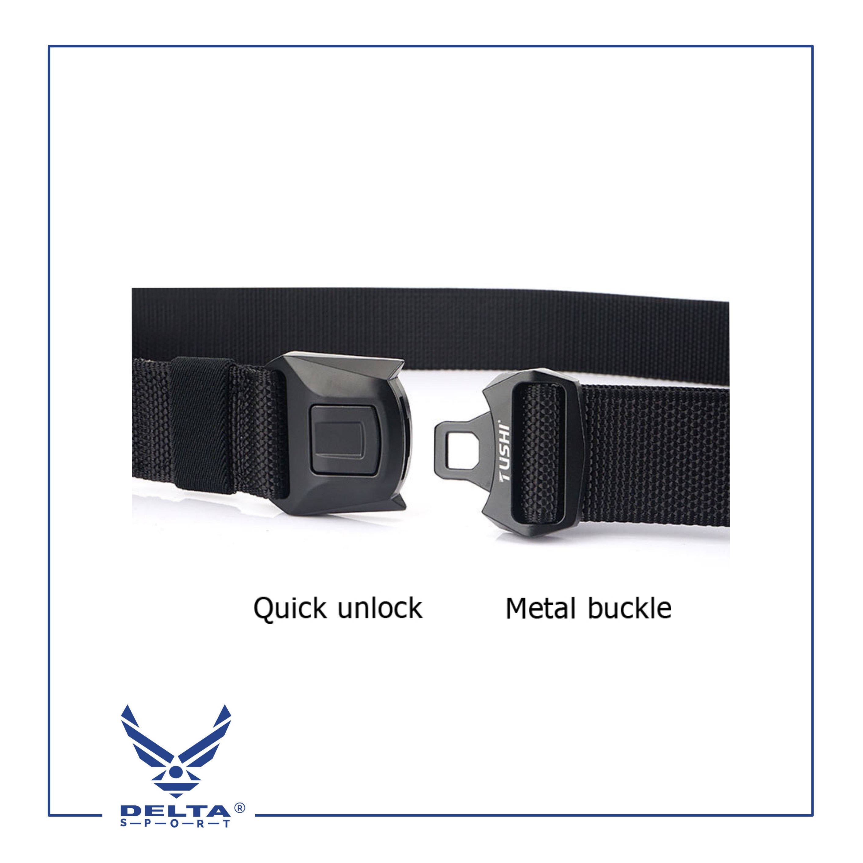 🔹TUSHI Elastic Tactical Belt.