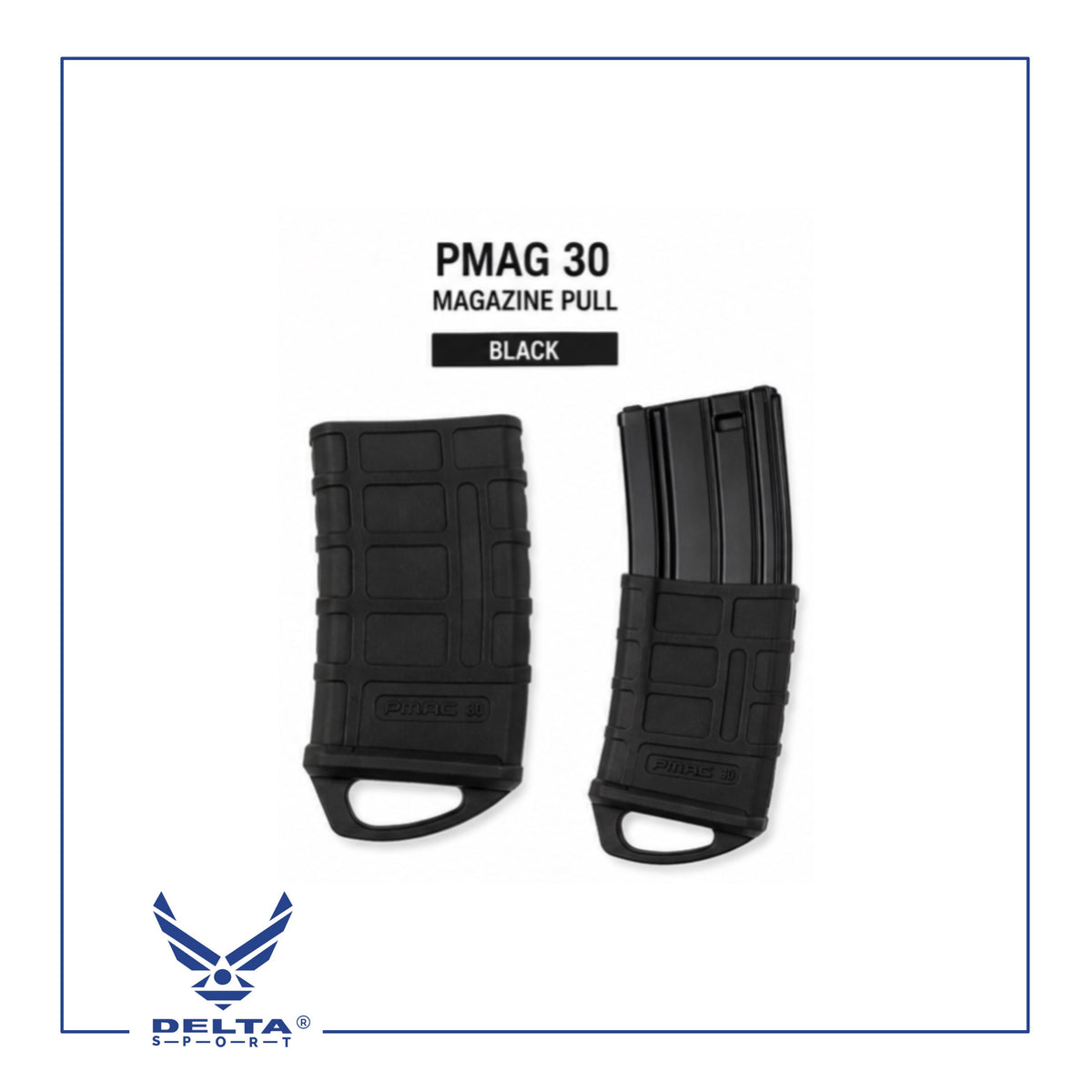 🔹PMAG 30 Magazine Pull – Rubber Magazine Sleeve.