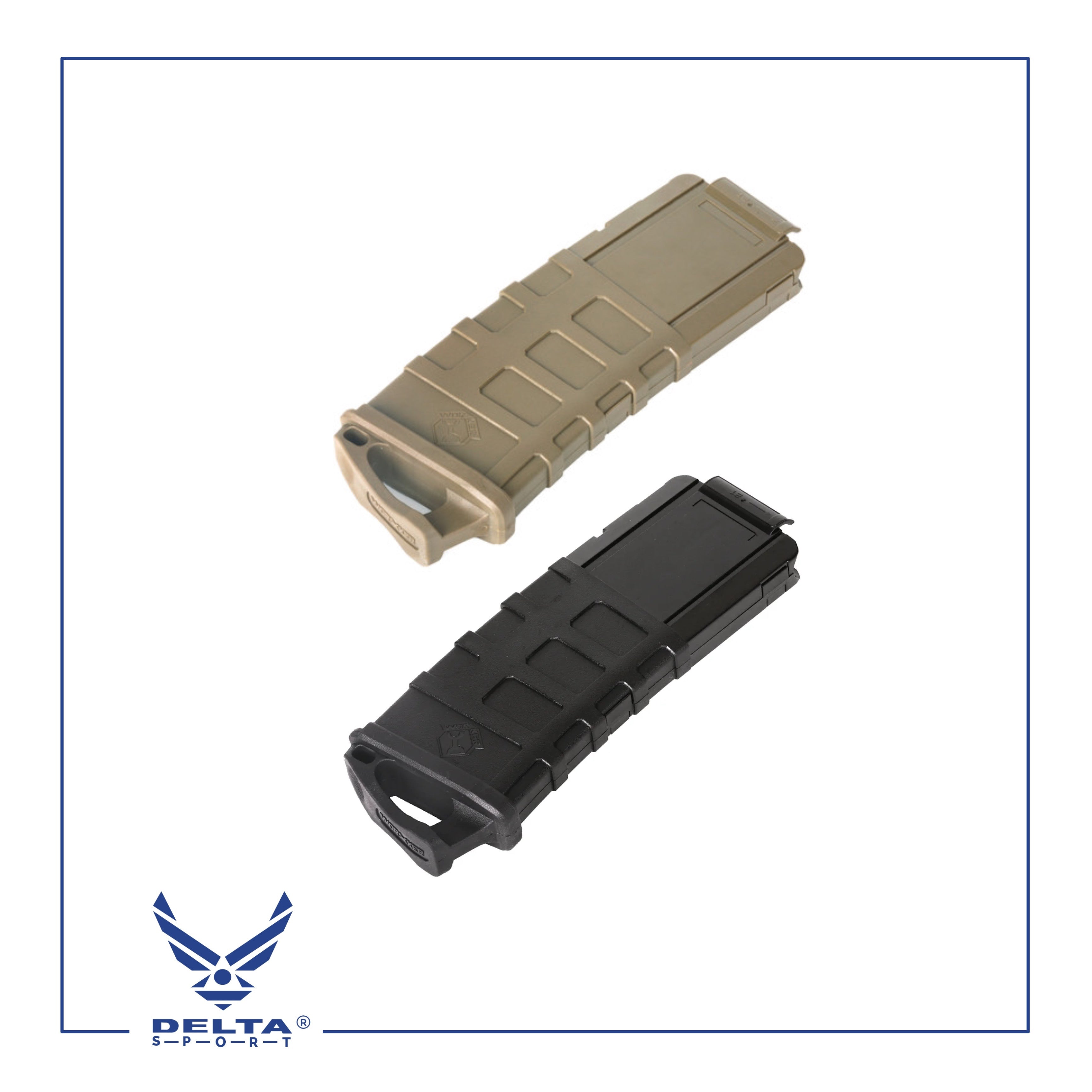 🔹Plastic Magpul Magazine Plate M4 Pad.
