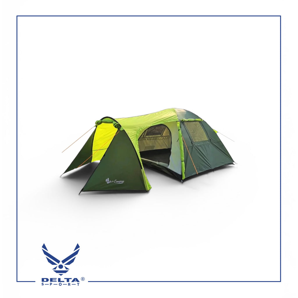 🔹4-PERSON CAMPING TENT MIRCAMPING ART-1036.