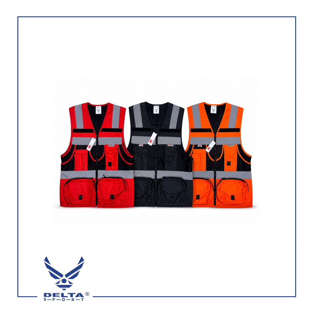 🔹DELTA® 3M Reflective Safety Vest 🦺.