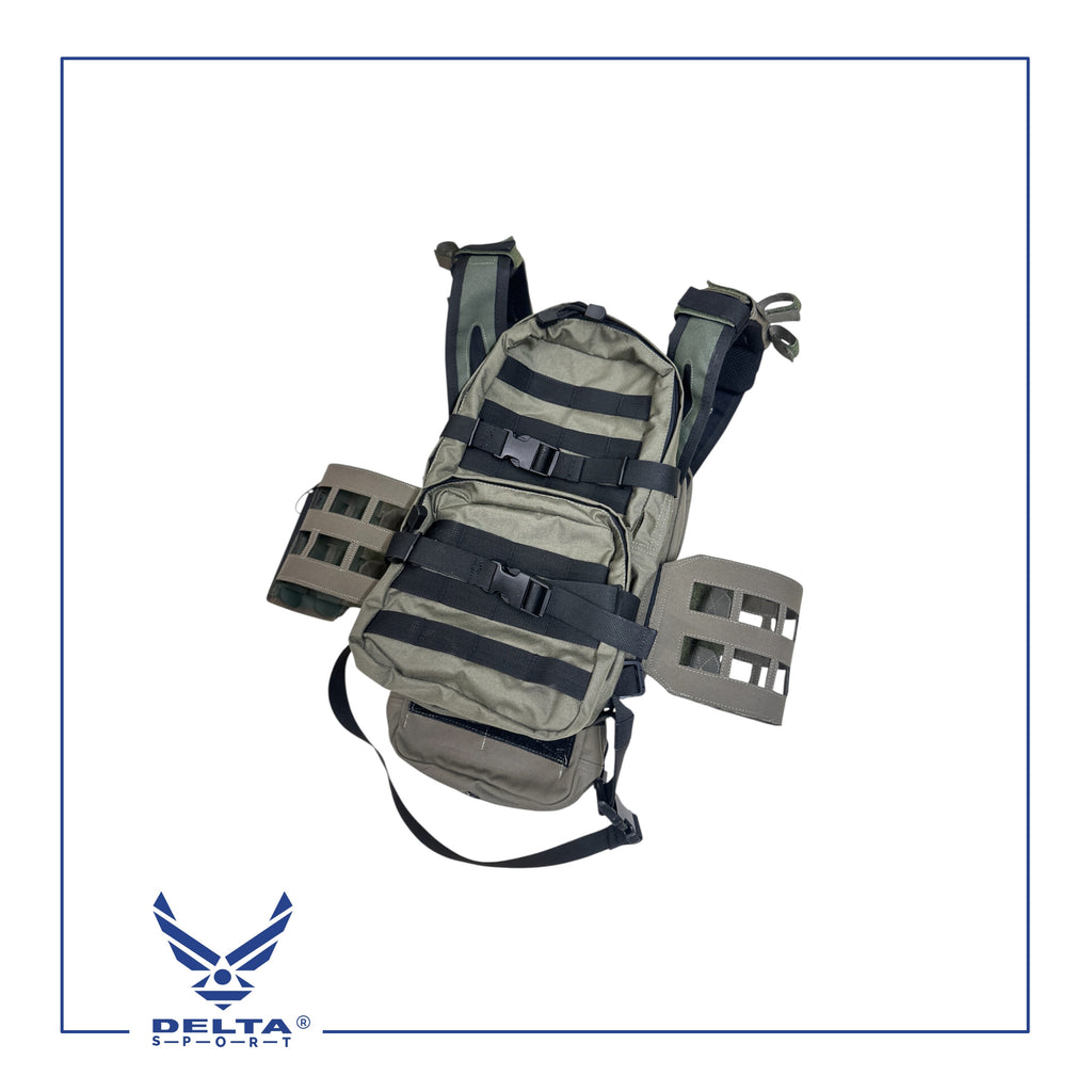 🔹Warrior Laser Cut Plate Carrier V4 – With Assault Backpack.