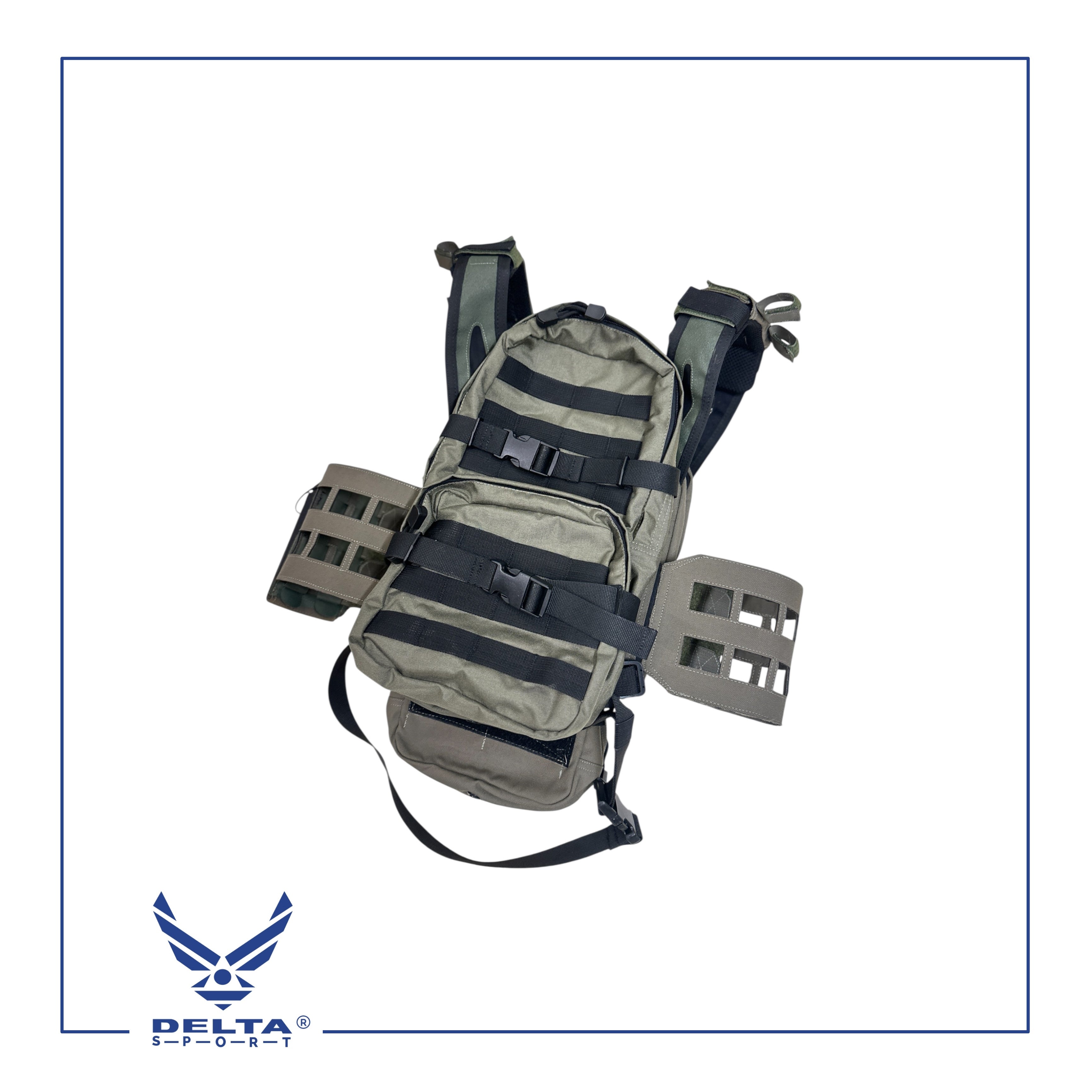 🔹Warrior Laser Cut Plate Carrier V4 – With Assault Backpack.