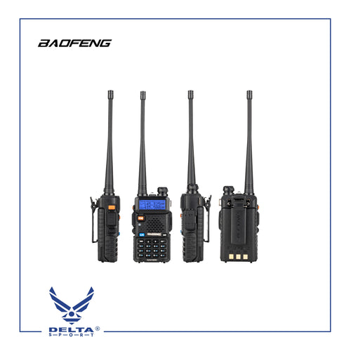 🔹BAOFENG UV-5R (BF113) 8W VHF UHF Dual-Band Walkie Talkies.