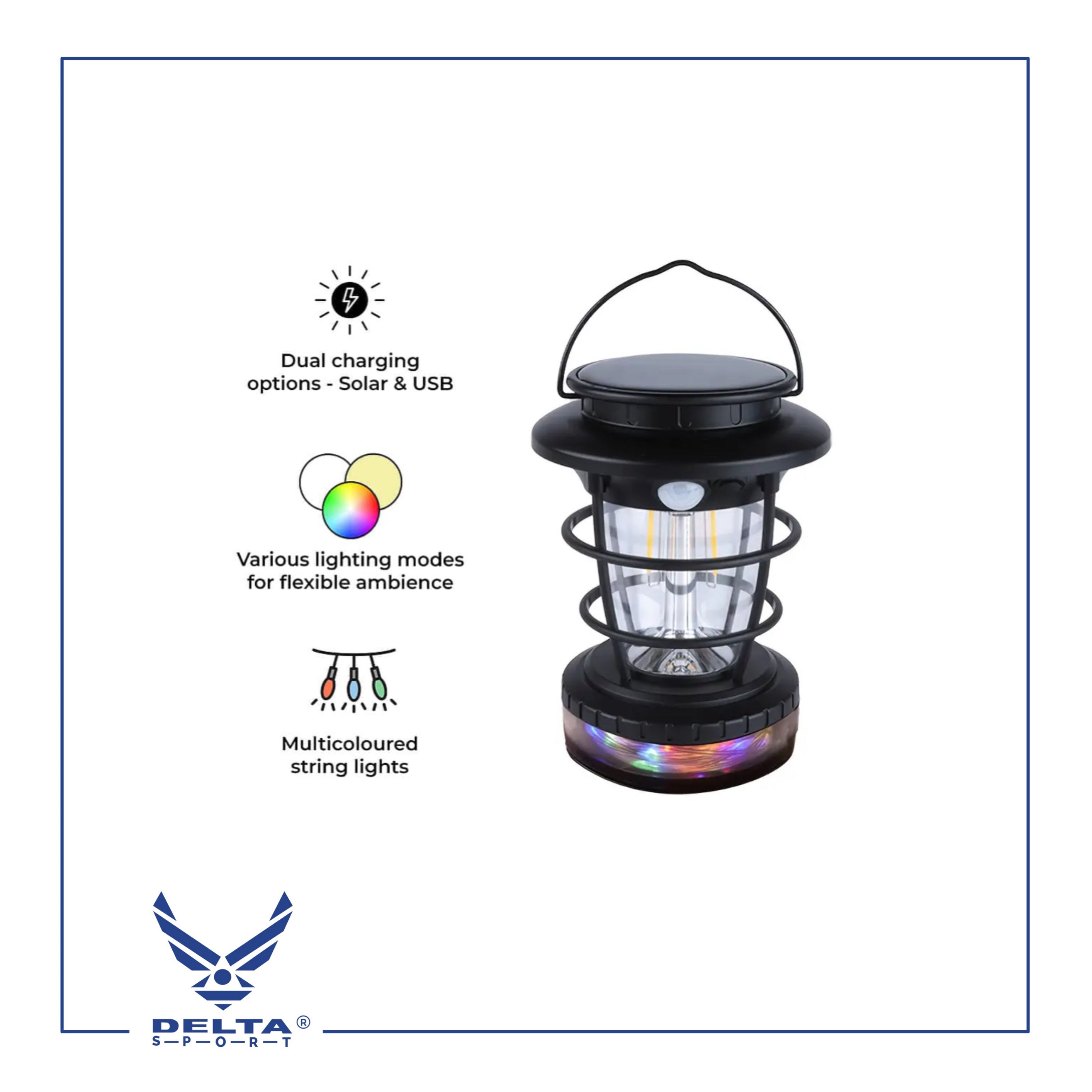 🔹HOP-8819 Solar Sensor Light & String Light.