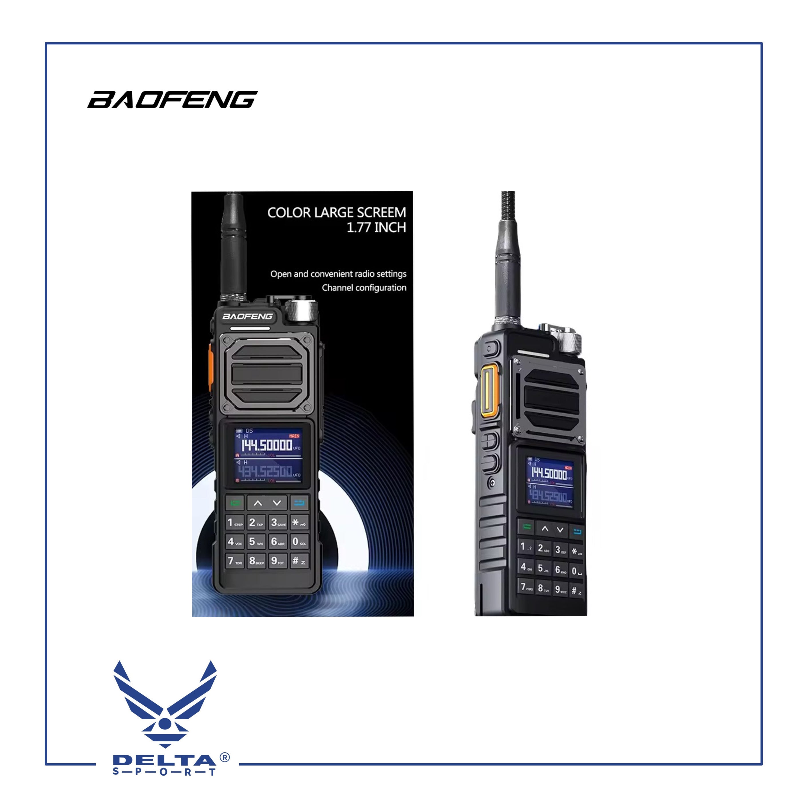 🔹BAOFENG UV-25 Pro Max 10W.