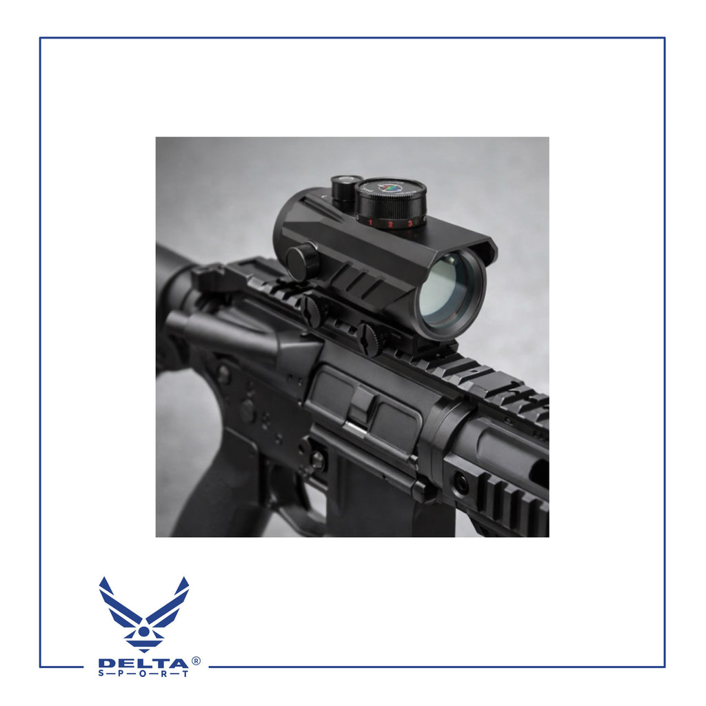 🔹UUQ Tactical 1x30mm Reflex Green/Red/Blue 3 MOA Dot Sight.