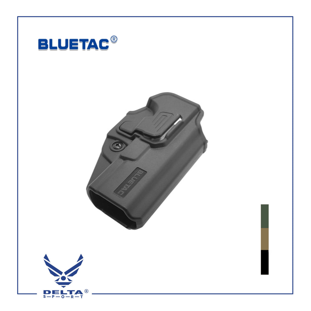 🔹BLUETAC® Polymer OWB Holster-GLOCK 17/19 W/BELT Clip.