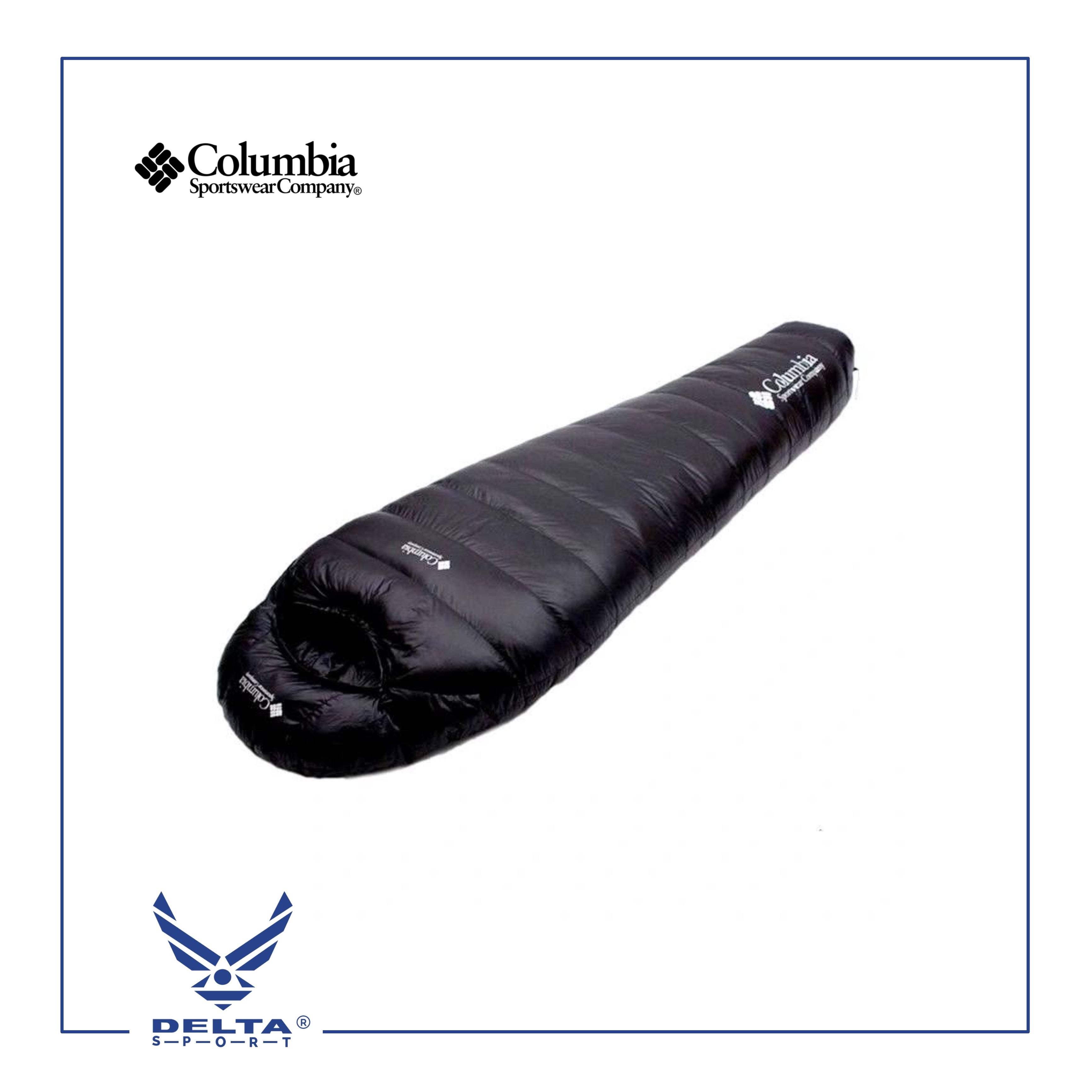 🔹Columbia MUMMY sleeping bag Lightweight and Portable for Camping, Hiking & Outdoor Use.