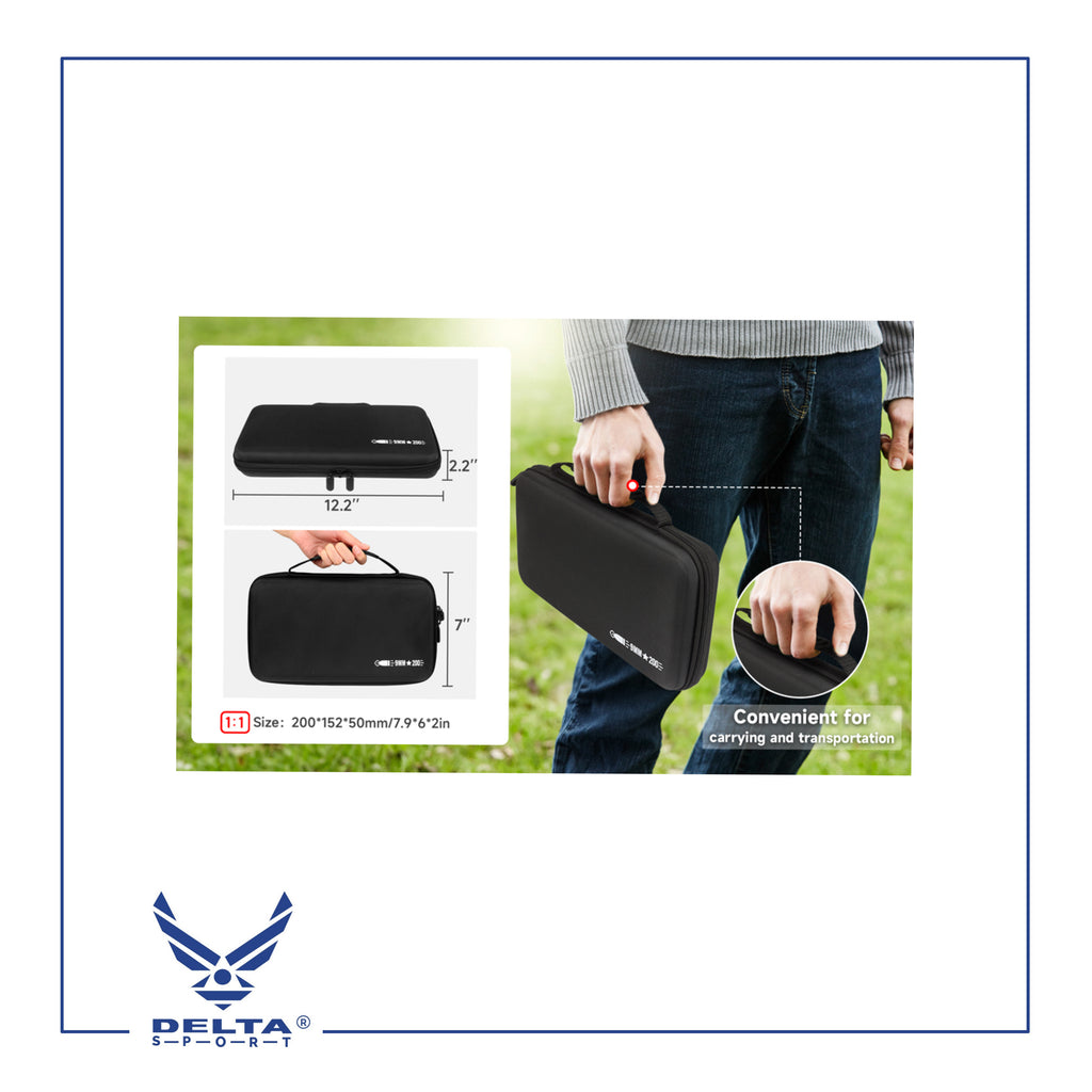 🔹9mm Storage Holder Case – 200 Round Capacity.