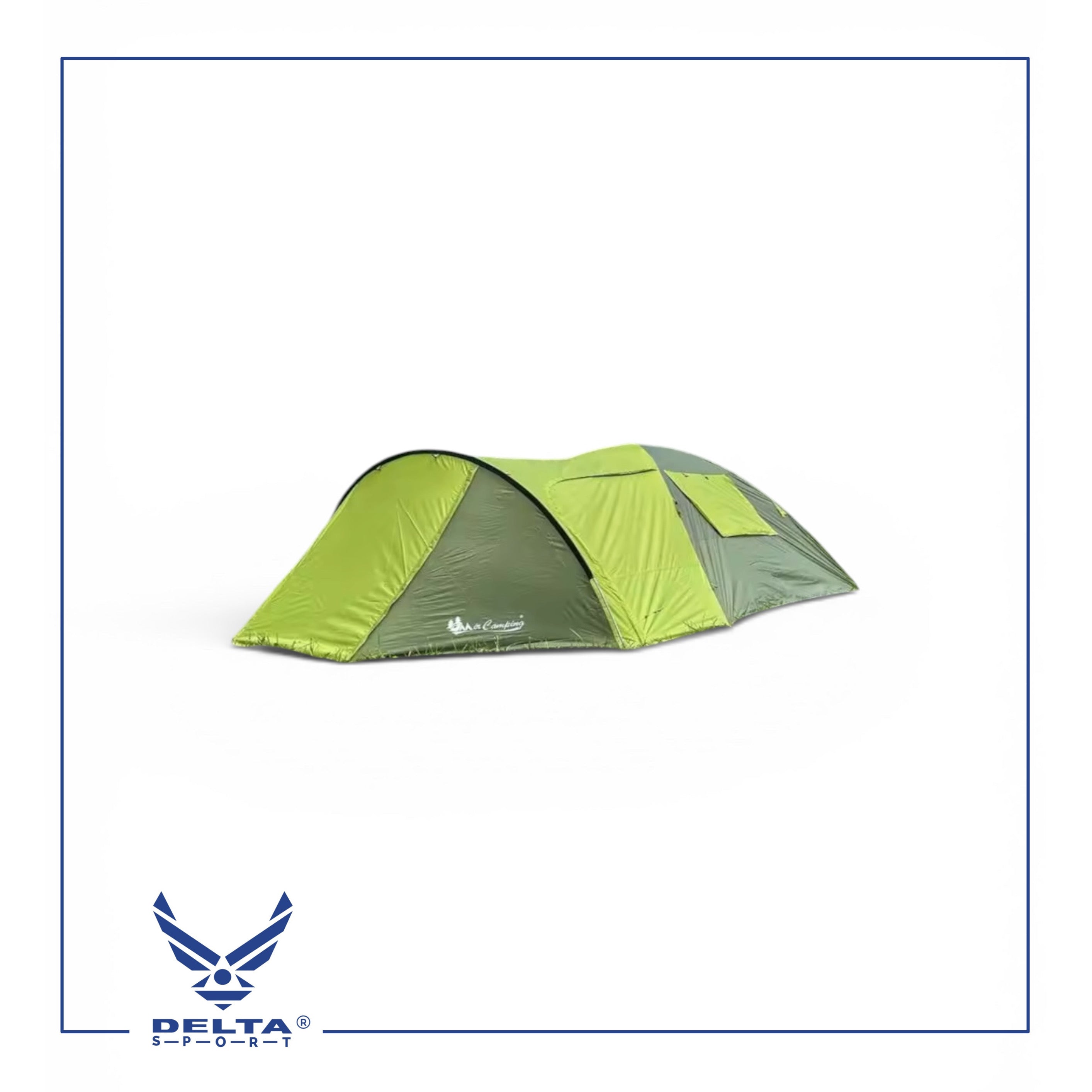 🔹4-PERSON CAMPING TENT MIRCAMPING ART-1036.