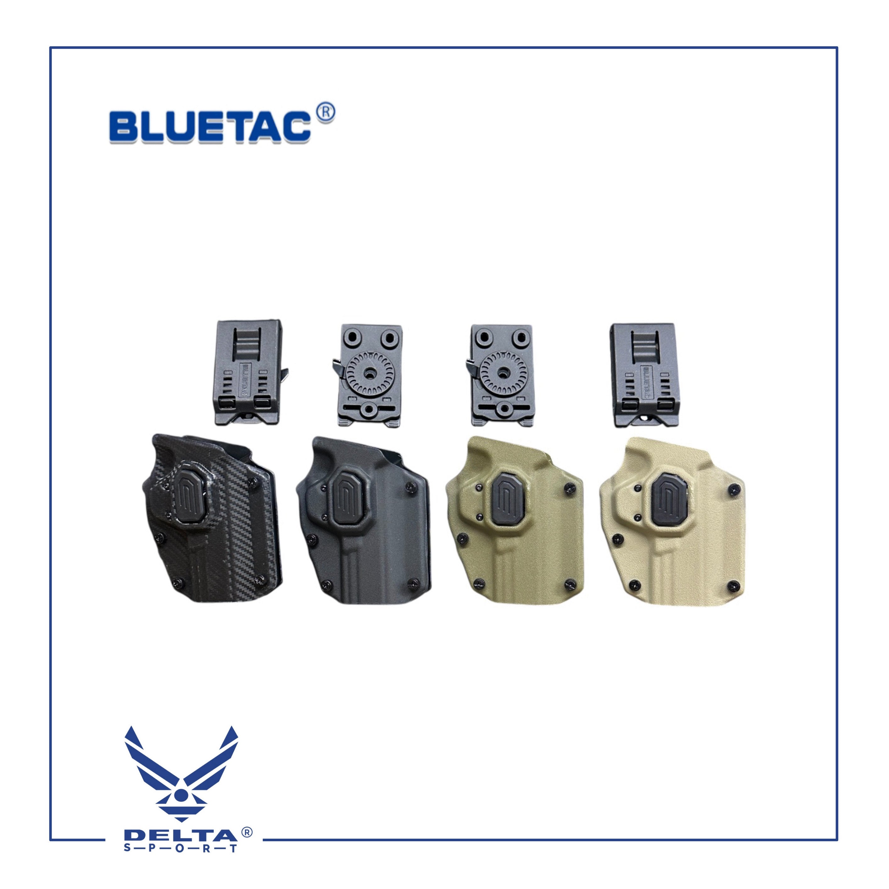 🔹Bluetac ® Universal OWB KYDEX Gun Holster.